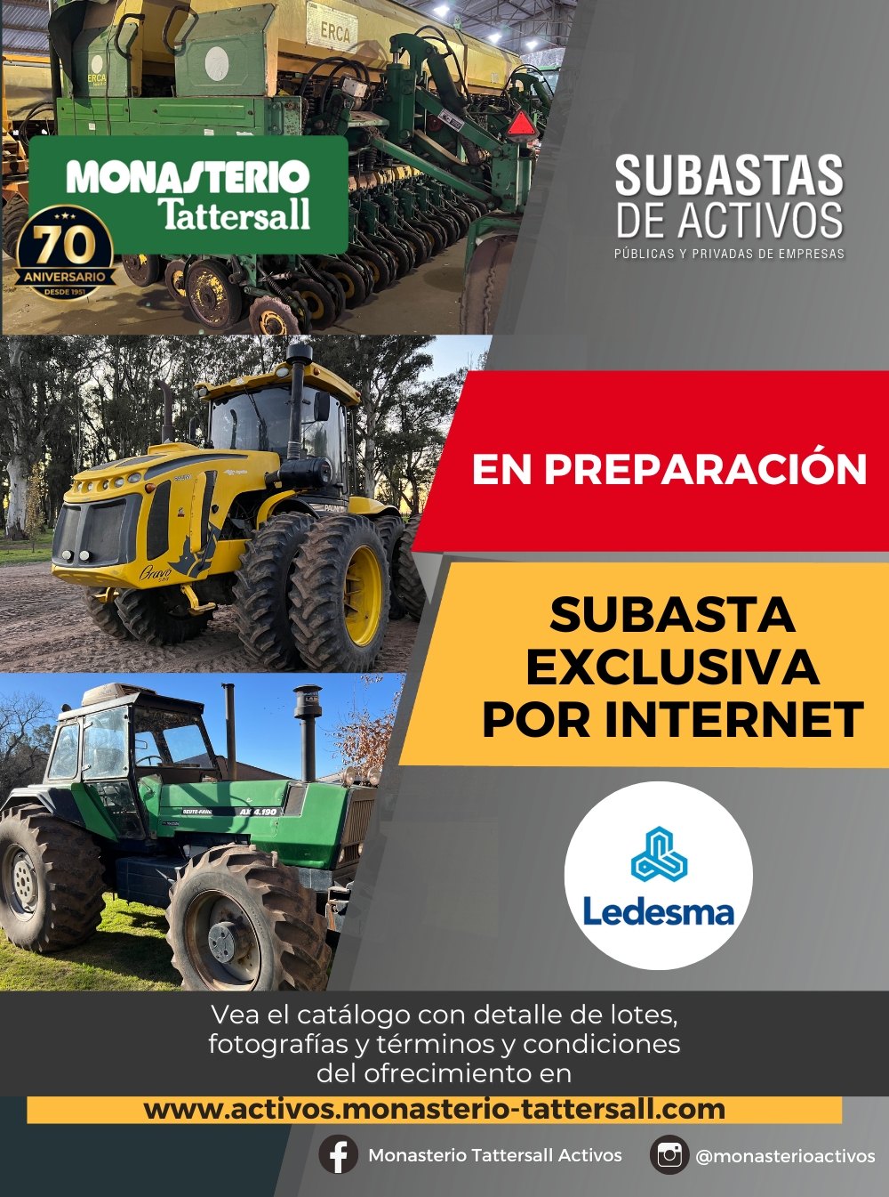 SUBASTA IMPLEMENTOS