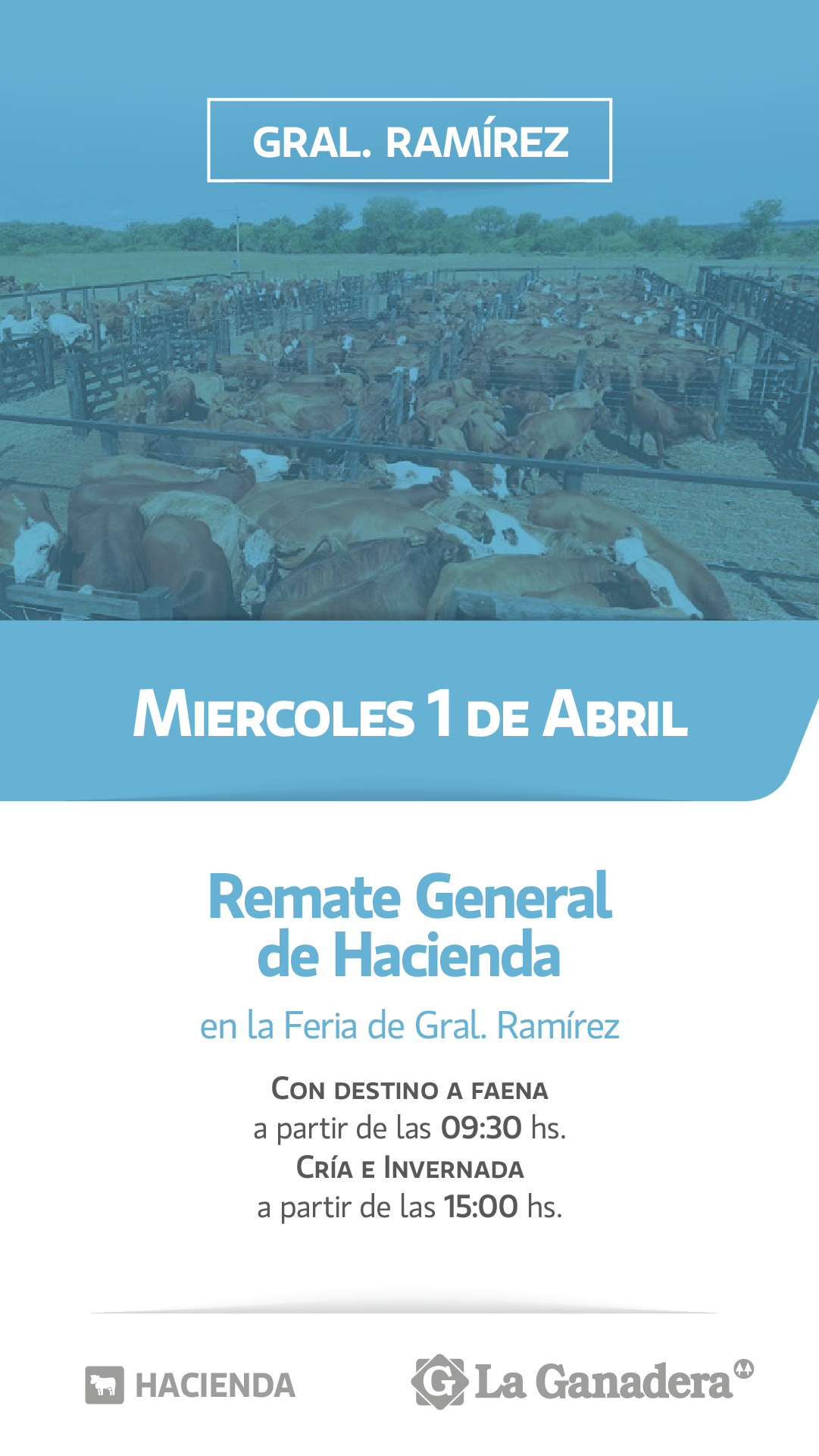 REMATE FERIA EN INSTALACIONES DE GRAL. RAMÍREZ
