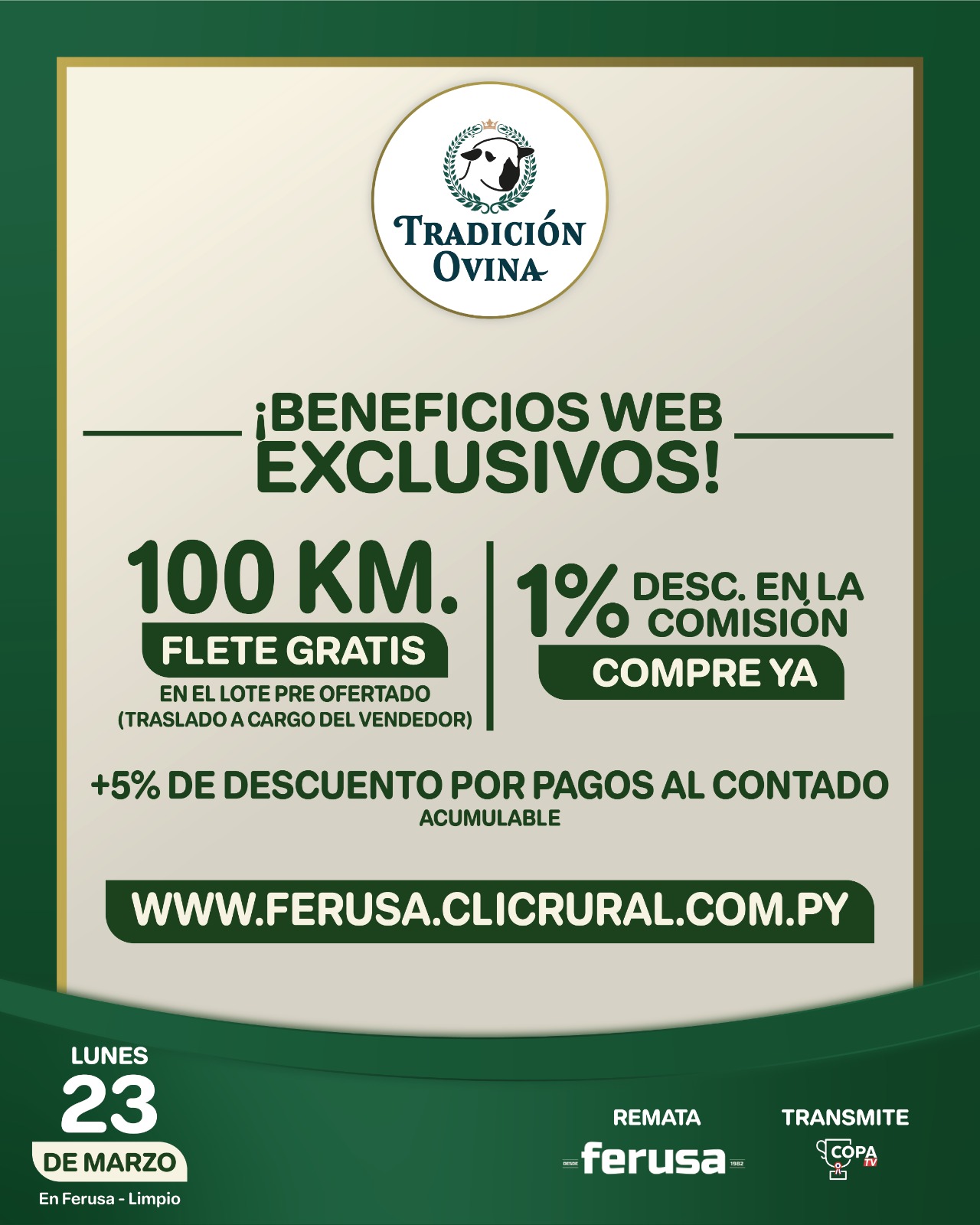 REMATE TRADICIÓN OVINA