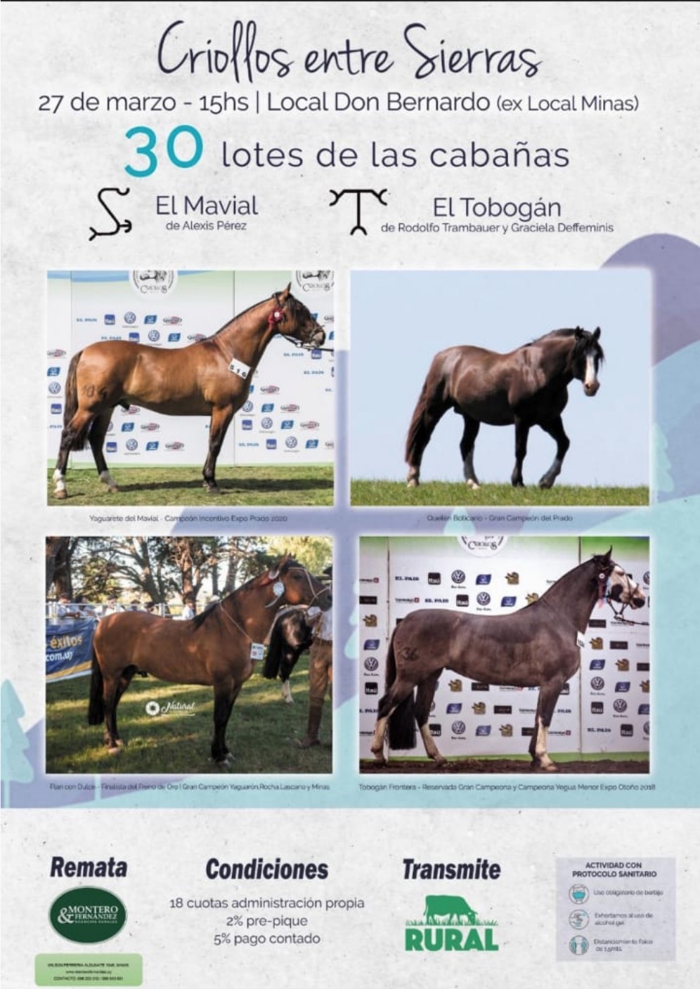 Afiche Criollos en la Sierras