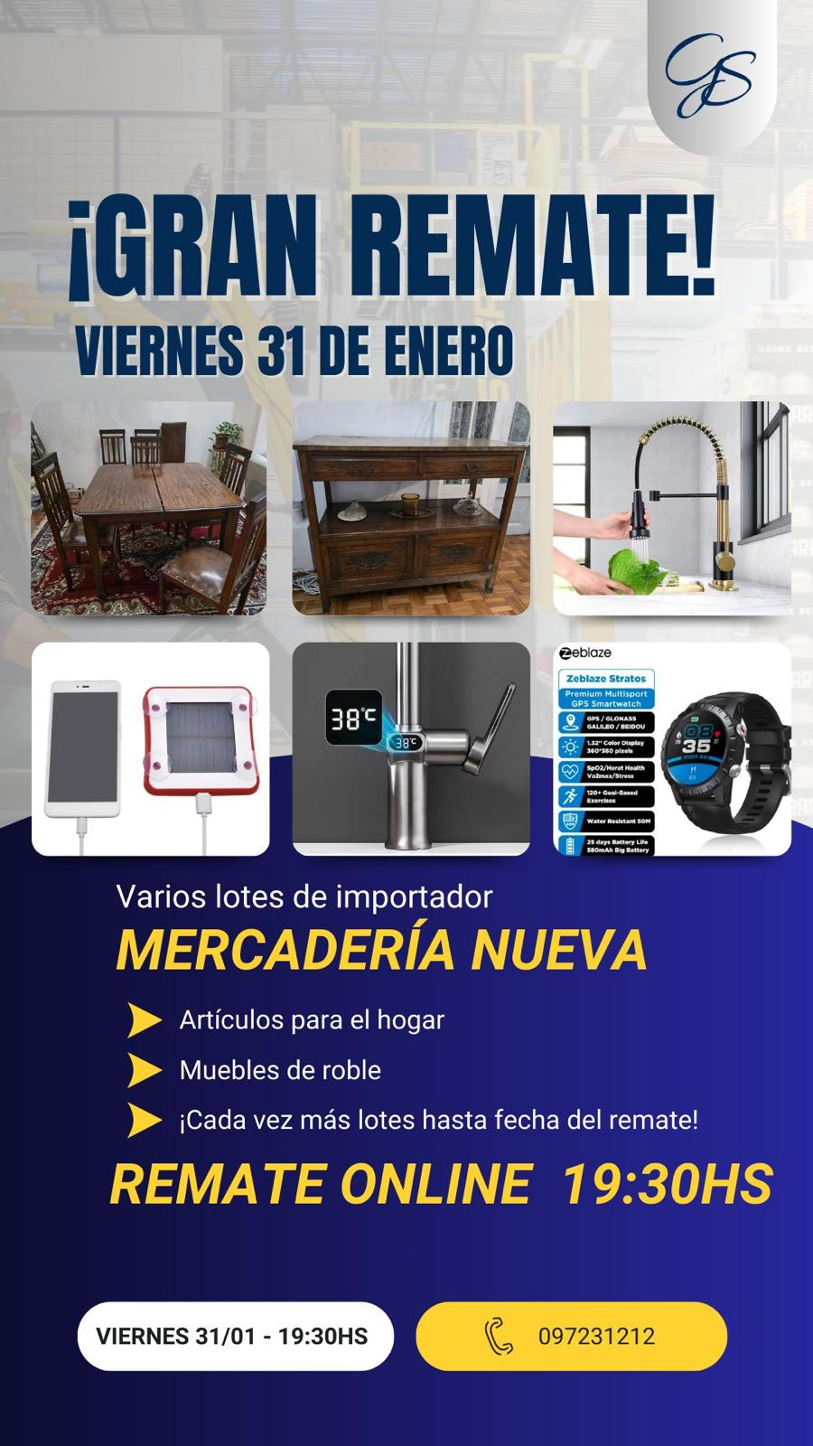 Remate Gran remate! Gs Negocios Intermediarios