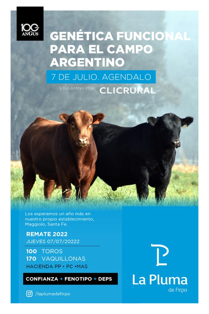 Afiche Remate Anual 2022 de La Pluma de Firpo