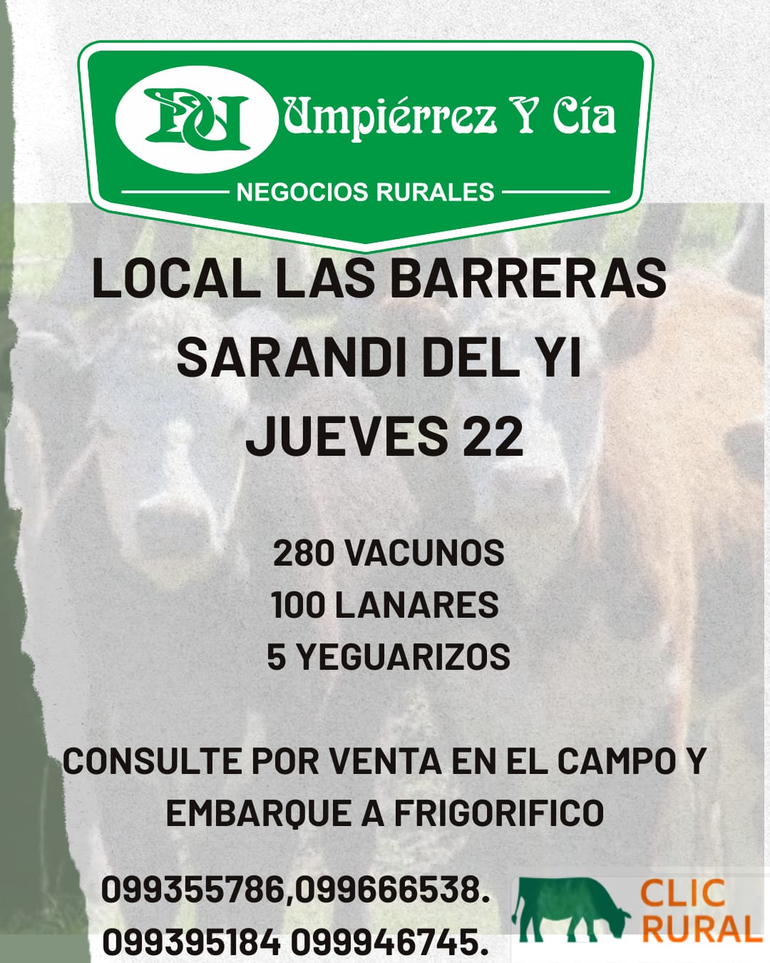 Remate Feria Mensual - Local Las Barreras