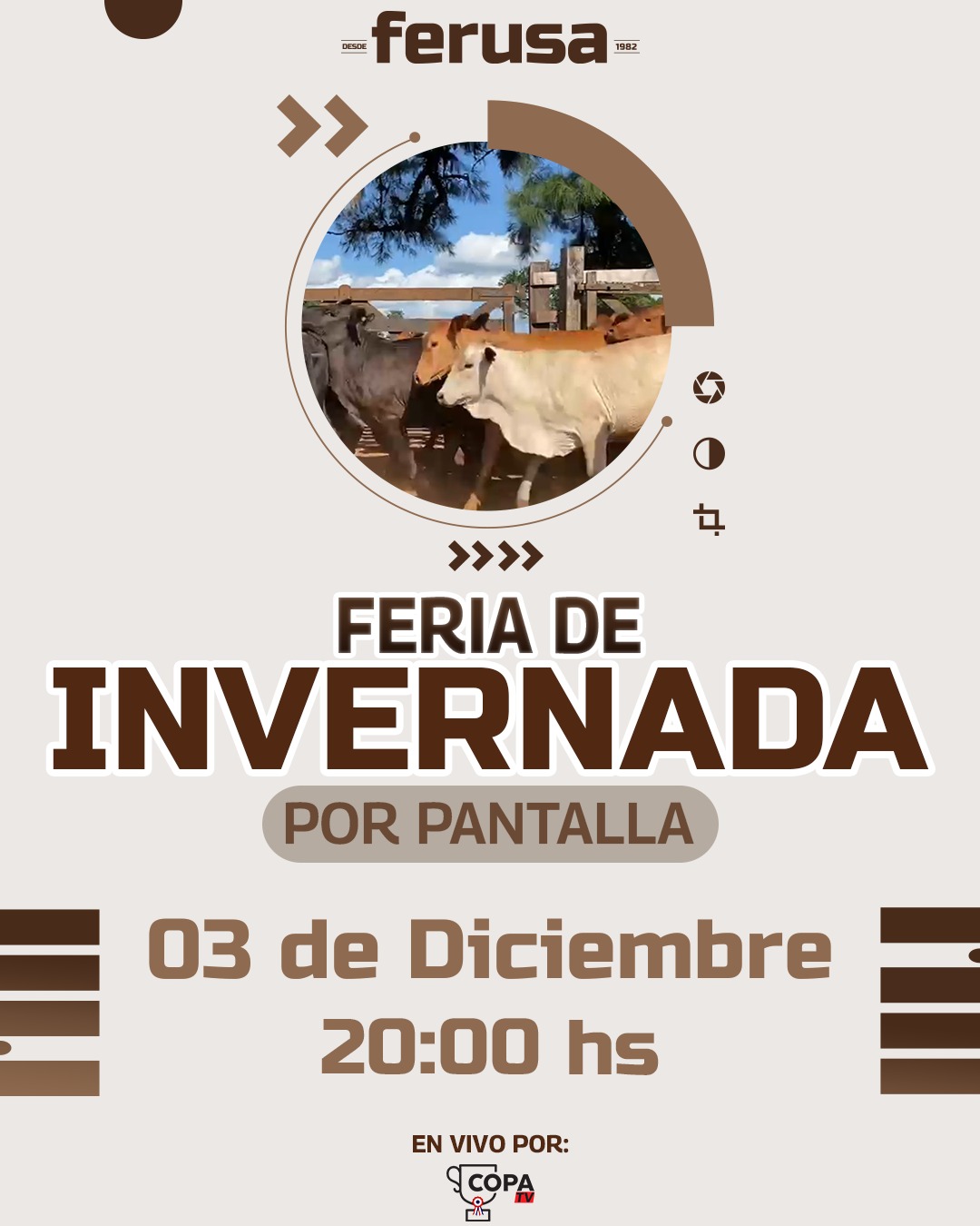 Remate INVERNADA POR PANTALLA