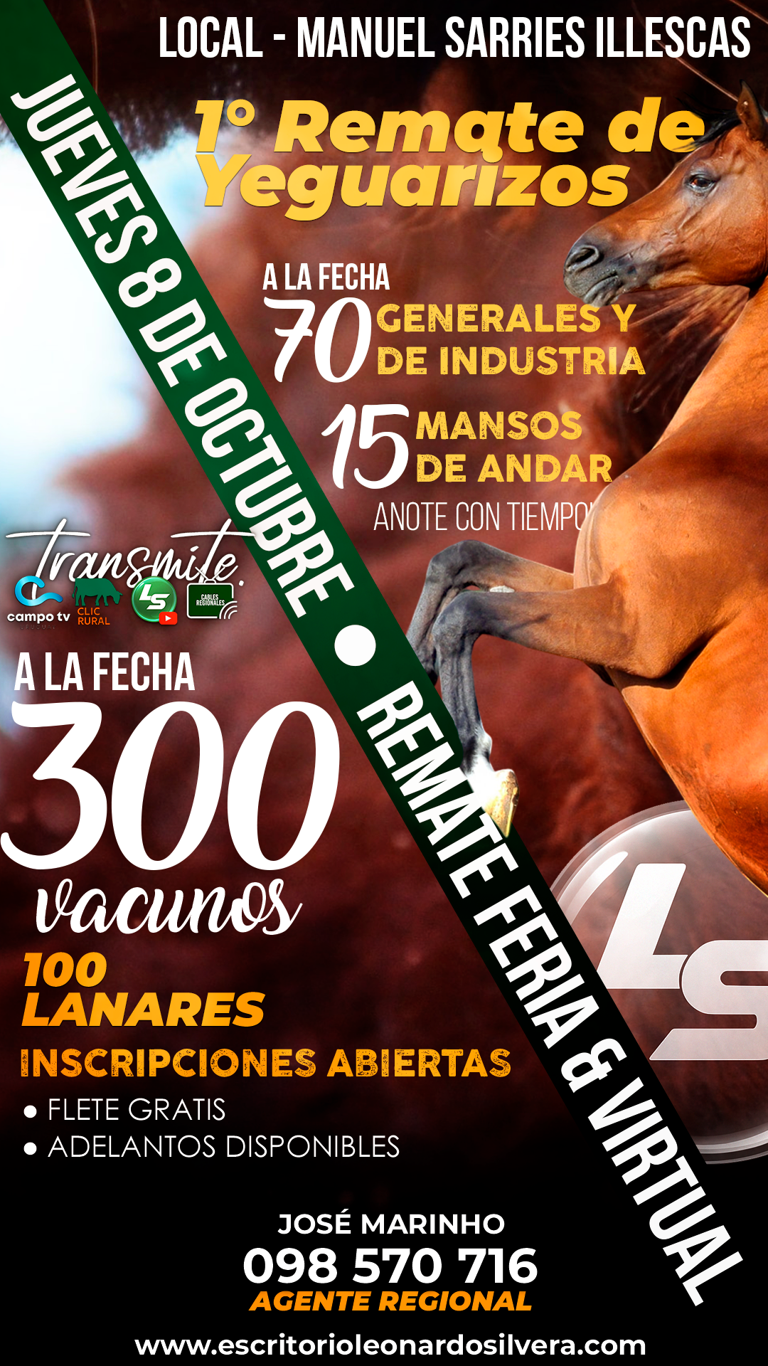 Remate Feria & Virtual - Yeguarizos Grl.