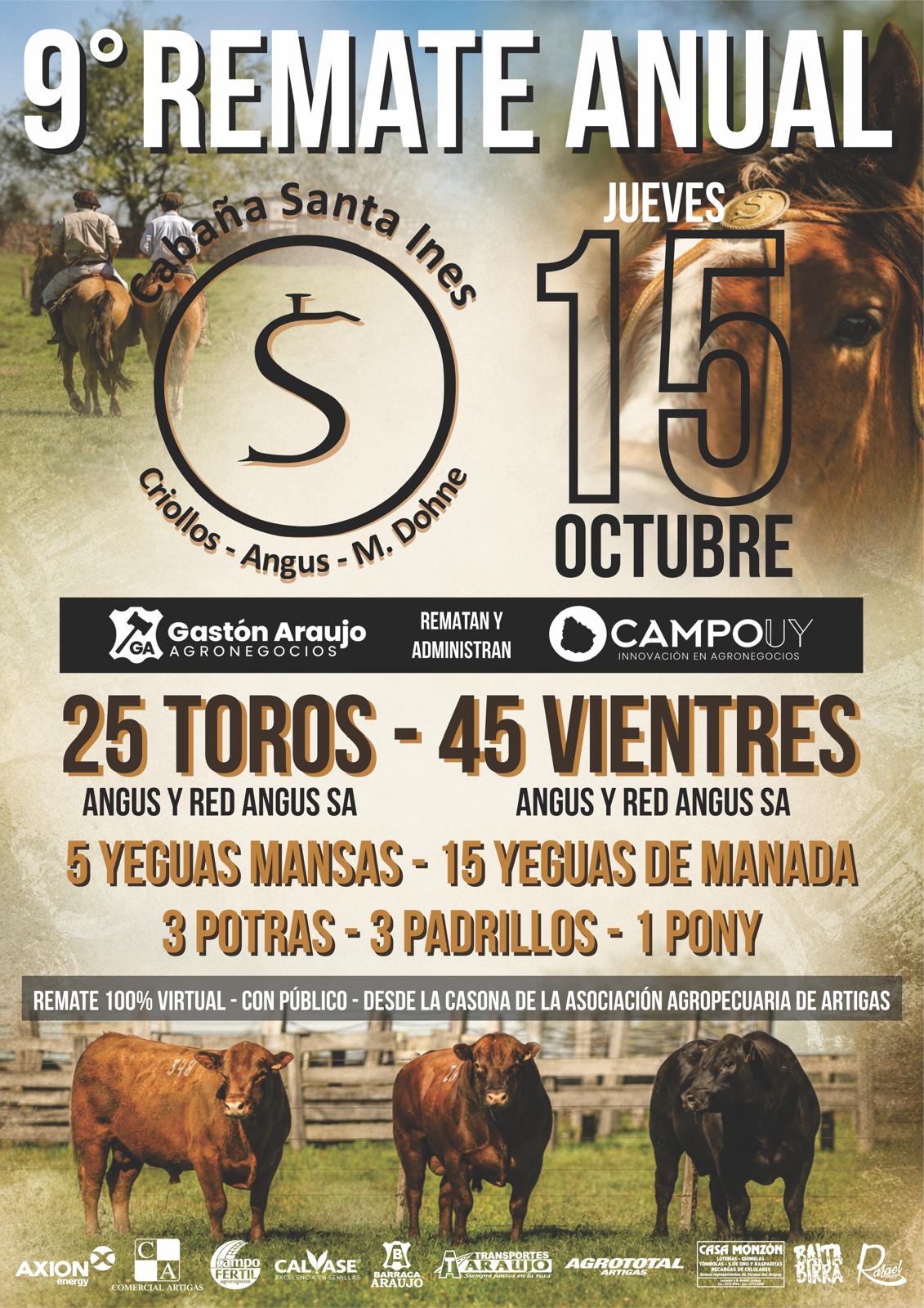 Afiche 9º Santa Ines