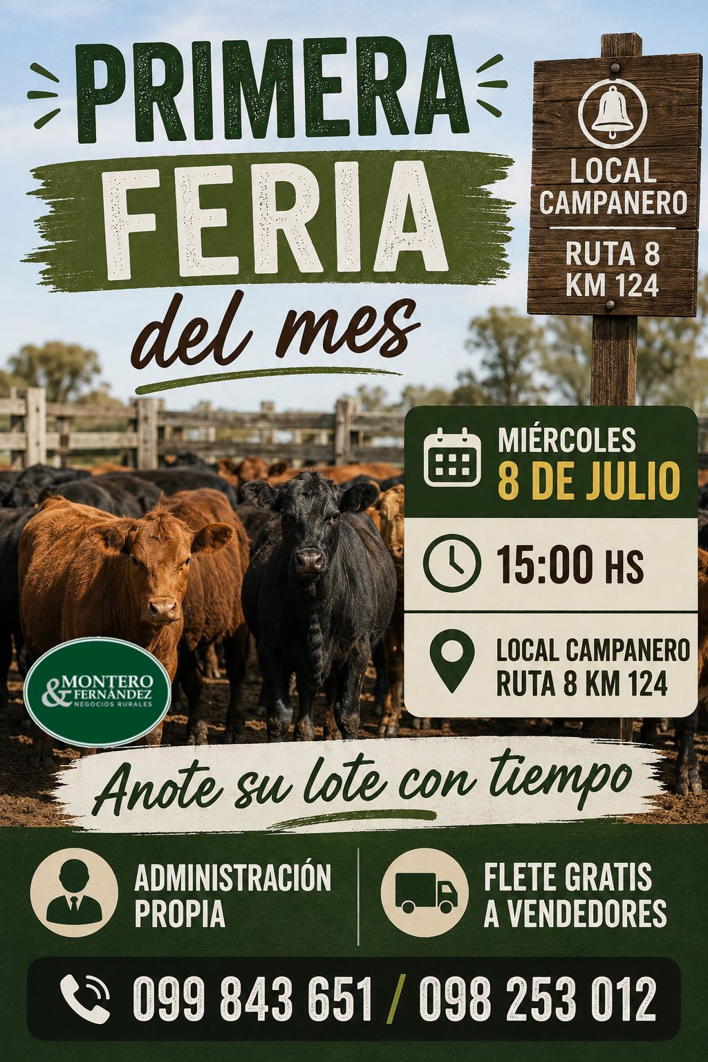 Remate Primera feria del mes