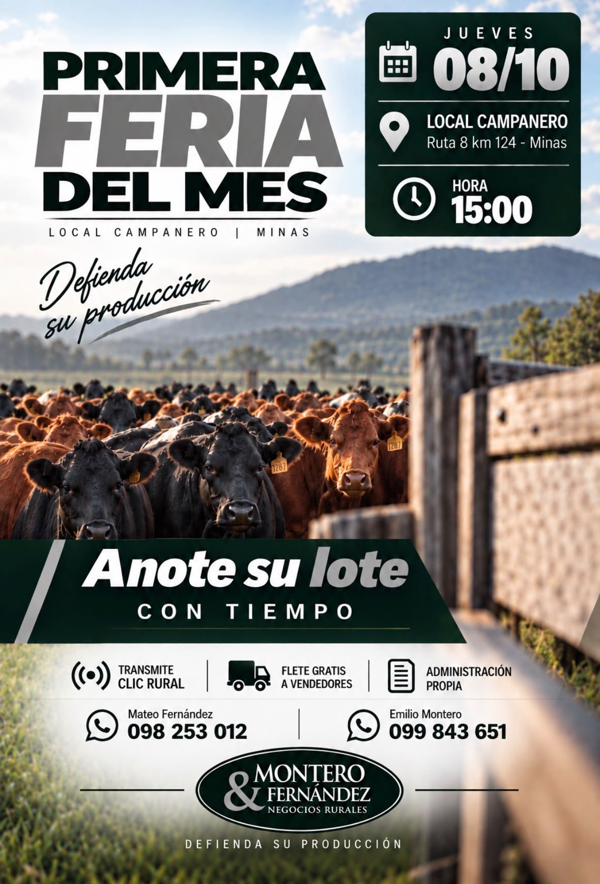 Afiche Primera feria del mes