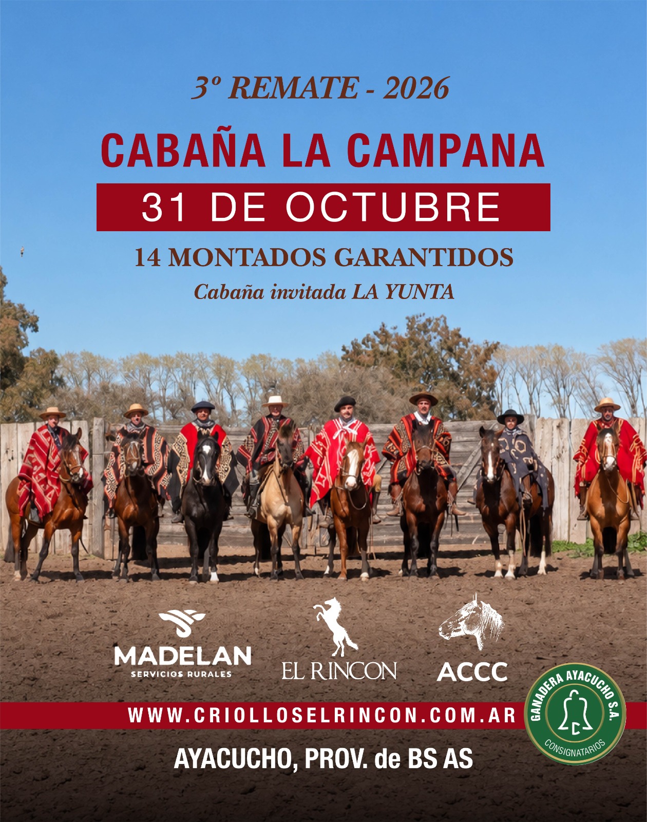 Afiche Cabaña La campana 