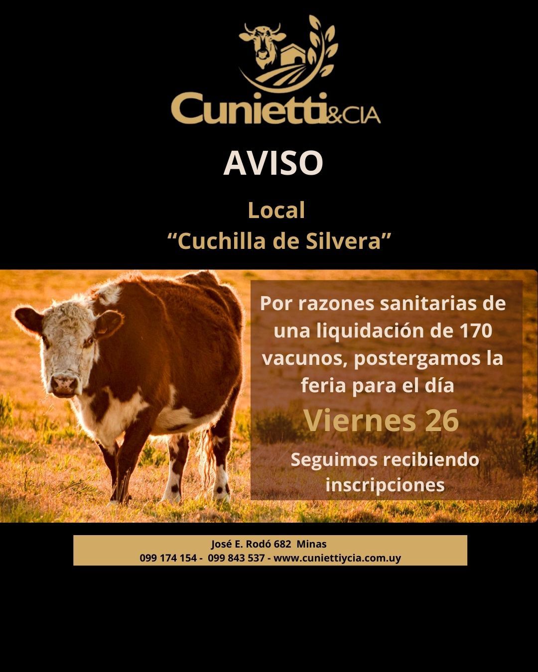 Remate Feria Mensual - Cunietti y Cia