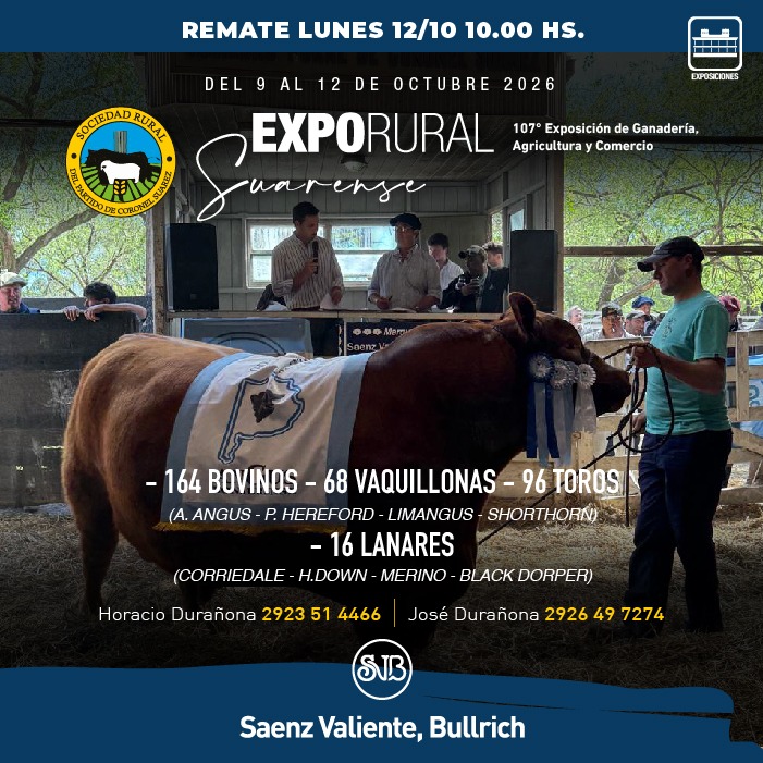 Afiche Expo Coronel Suárez