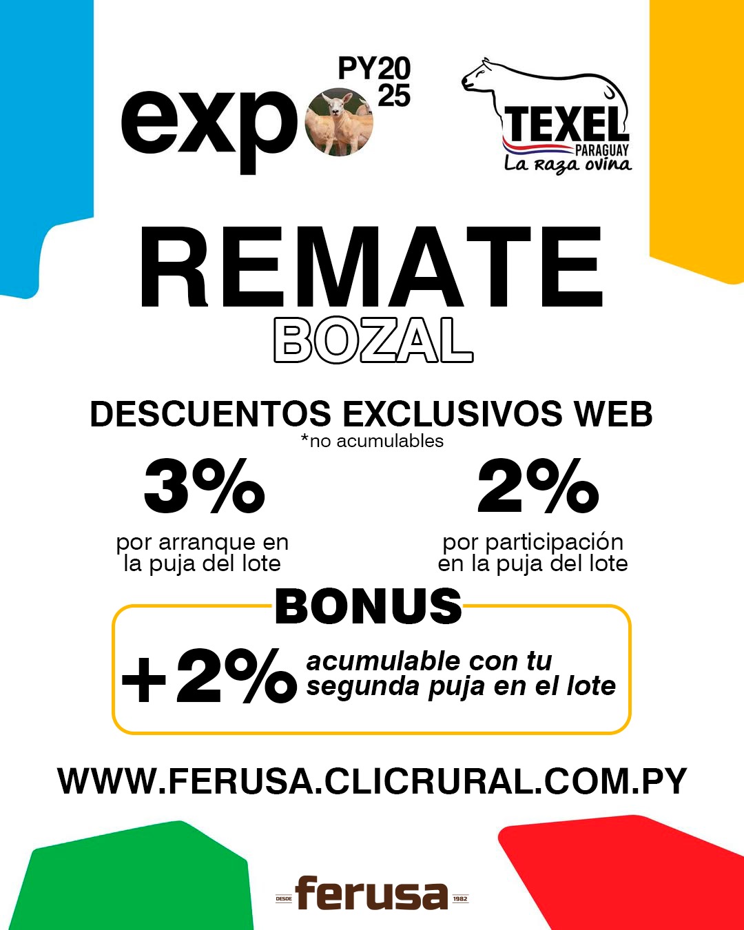 Remate FERIA TEXEL DE BOZAL -EXPO 2025