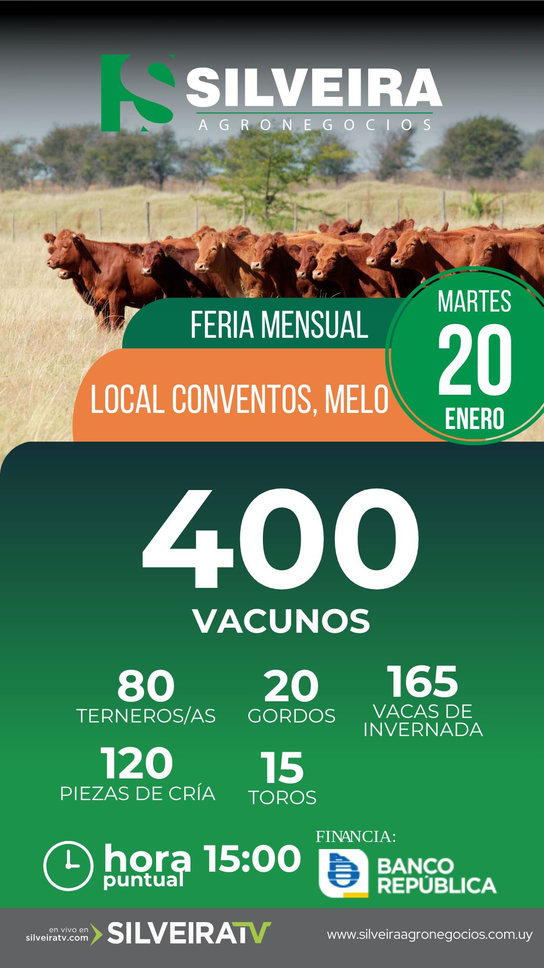 Remate Feria Mensual - Local Conventos