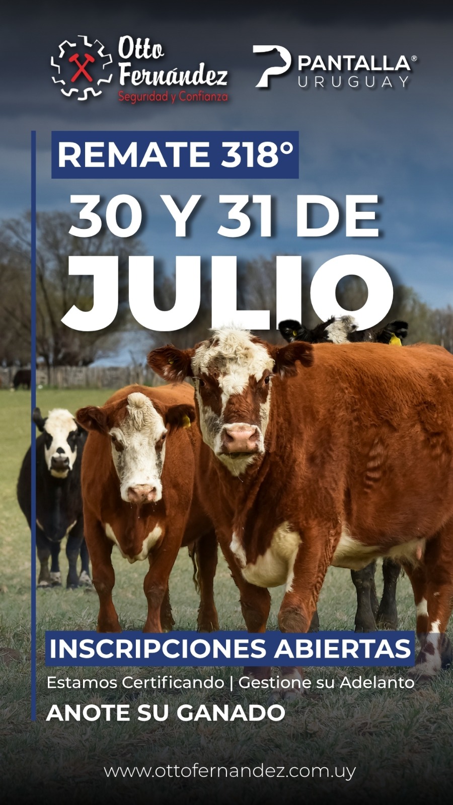 318º remate Pantalla Uruguay