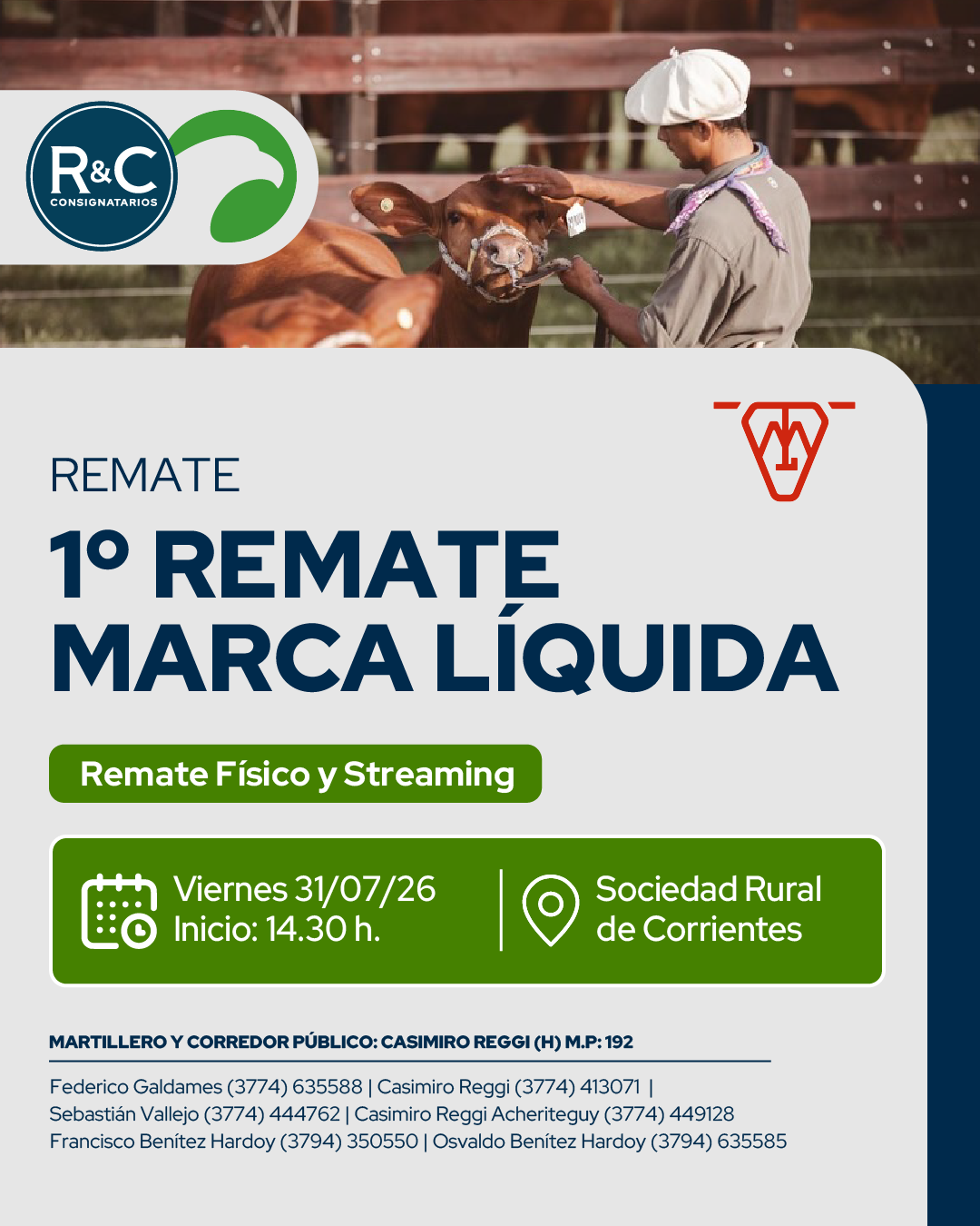 1° Remate marca liquida