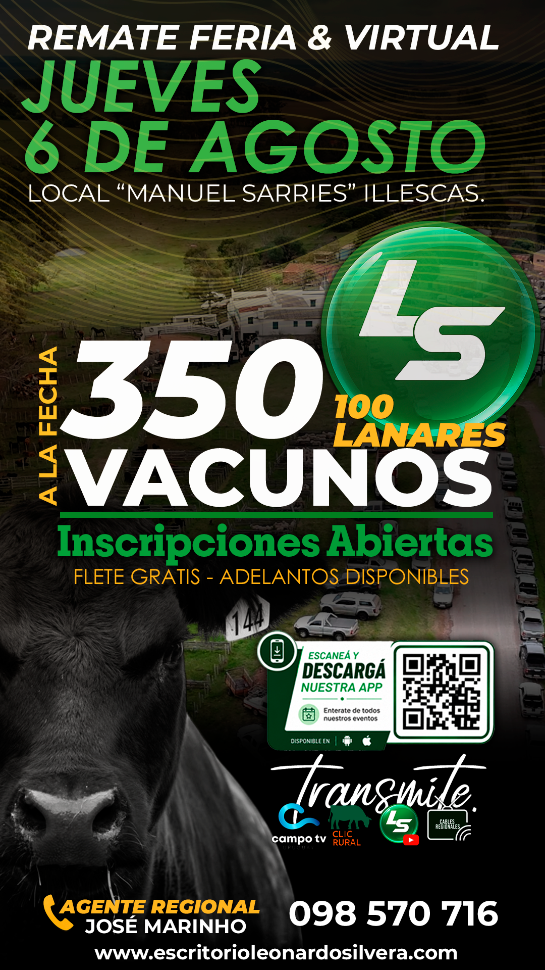 Afiche Remate Feria & Virtual