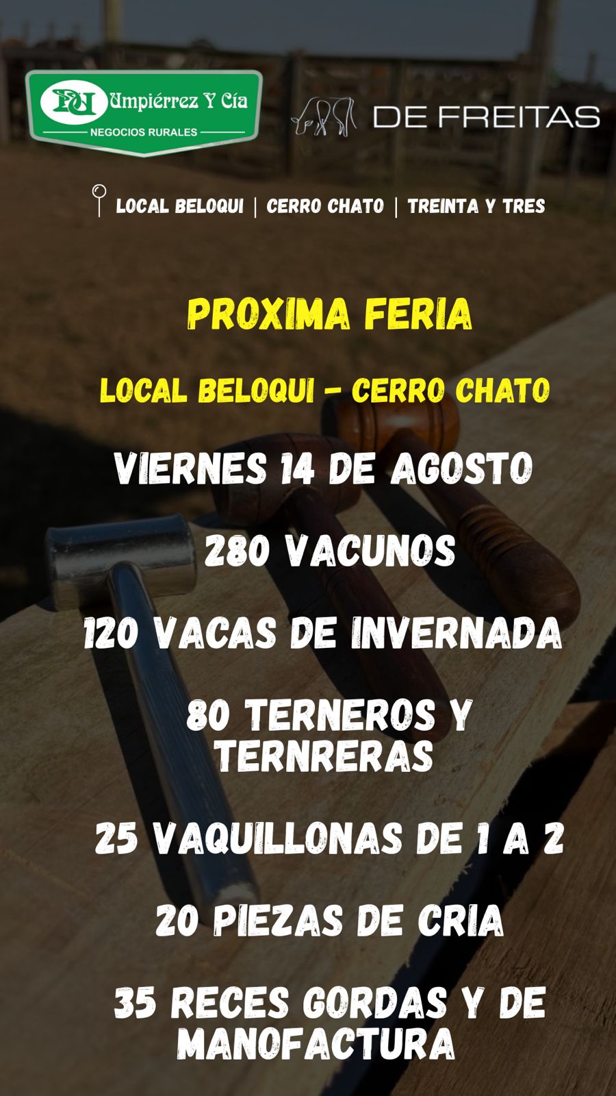 Remate Feria Mensual - Local Beloqui