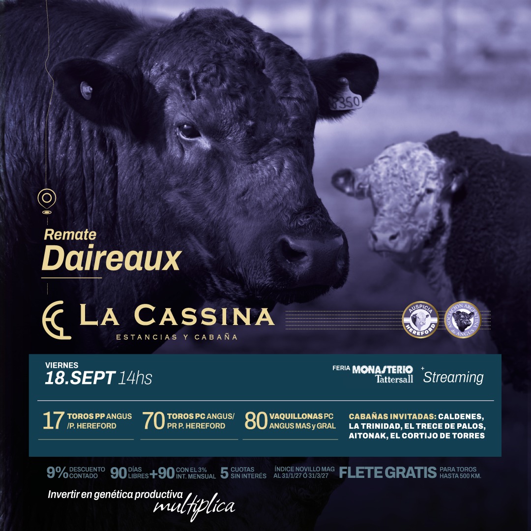 Afiche La Cassina en Daireaux