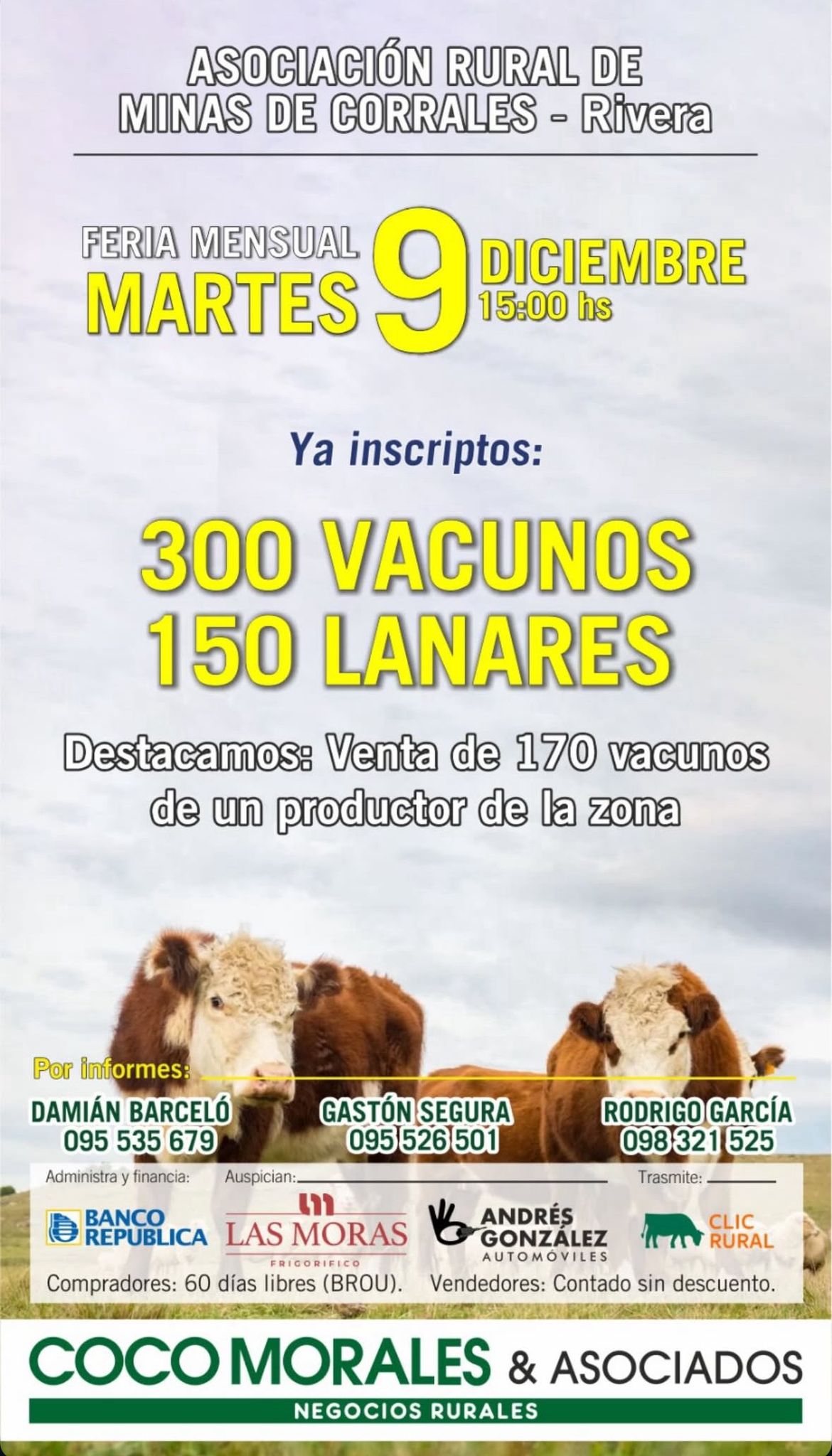 Remate Feria Mensual - Coco Morales