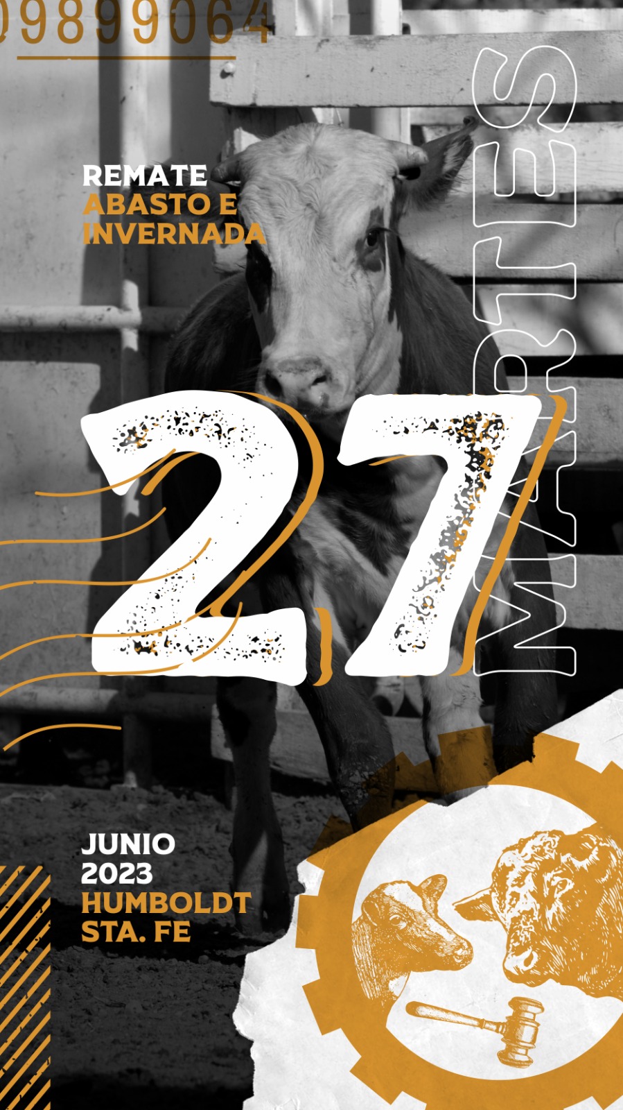 Afiche Remate Martes 27 de Junio Humboldt