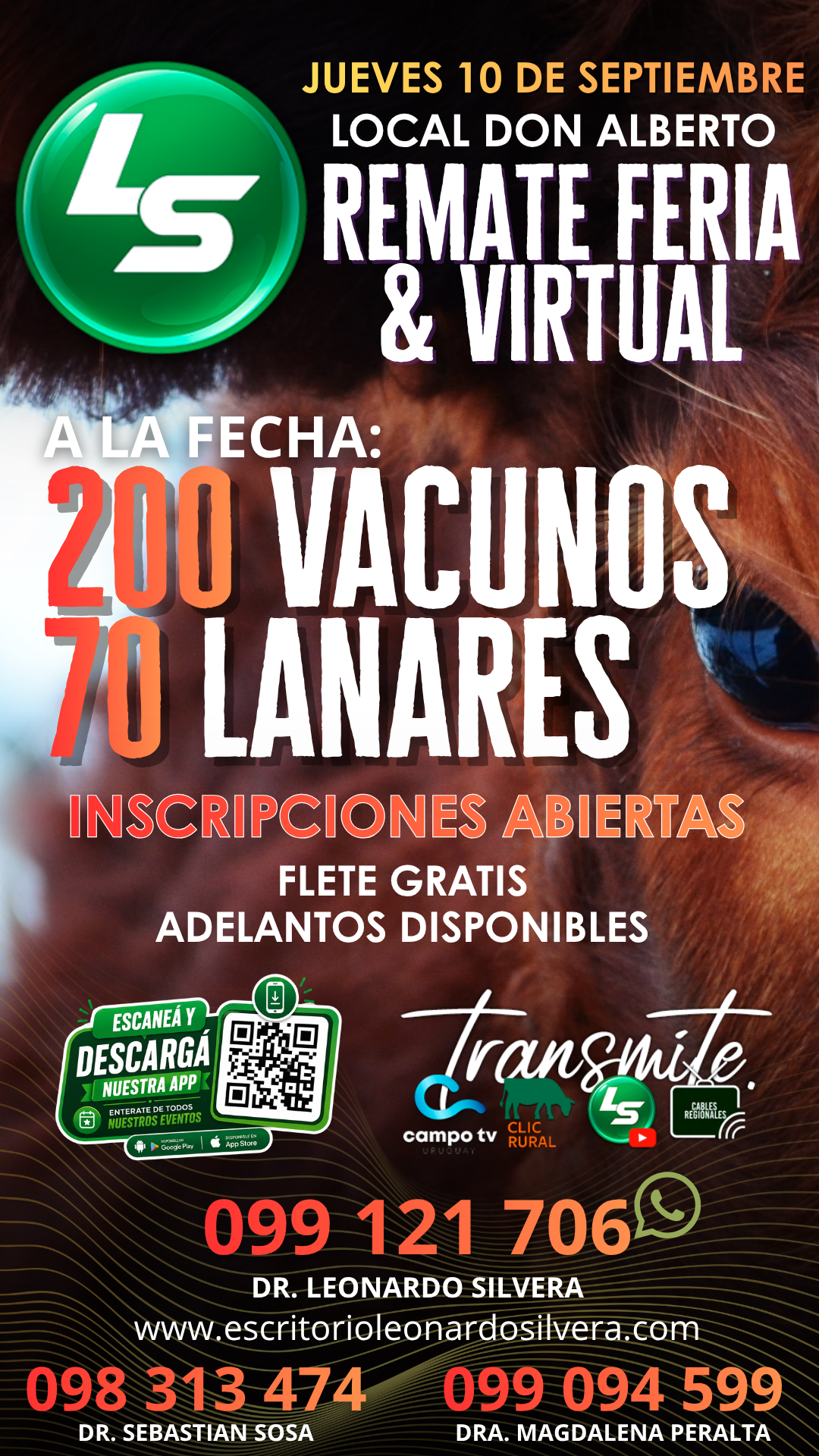 Afiche REMATE FERIA & VIRTUAL