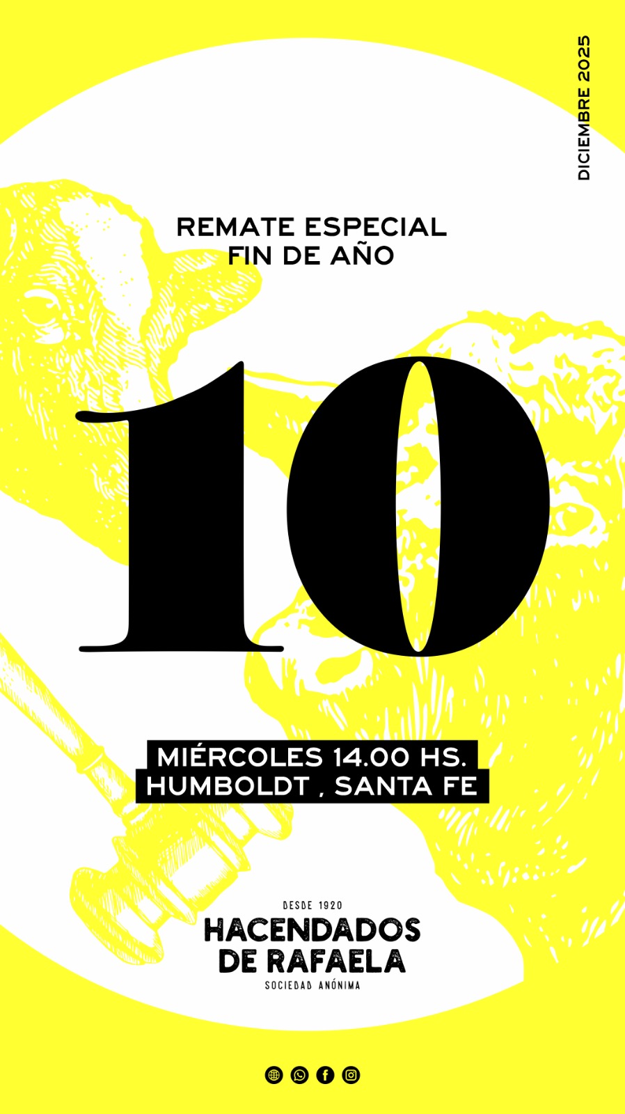 Remate 10 de Diciembre - Humboldt
