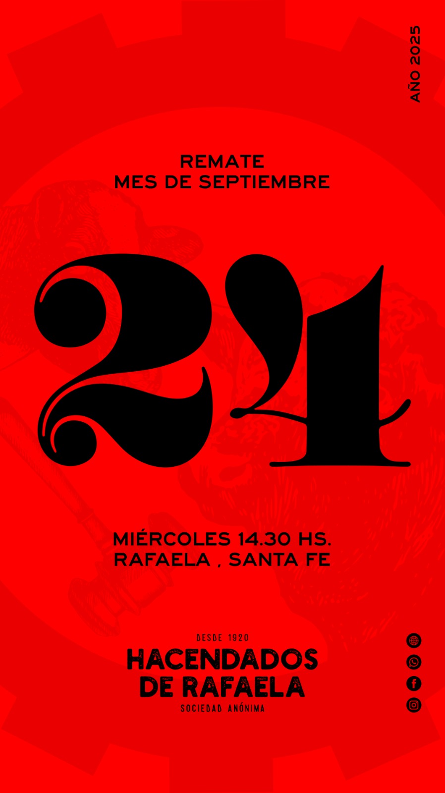 Remate 24 de Septiembre - Rafaela