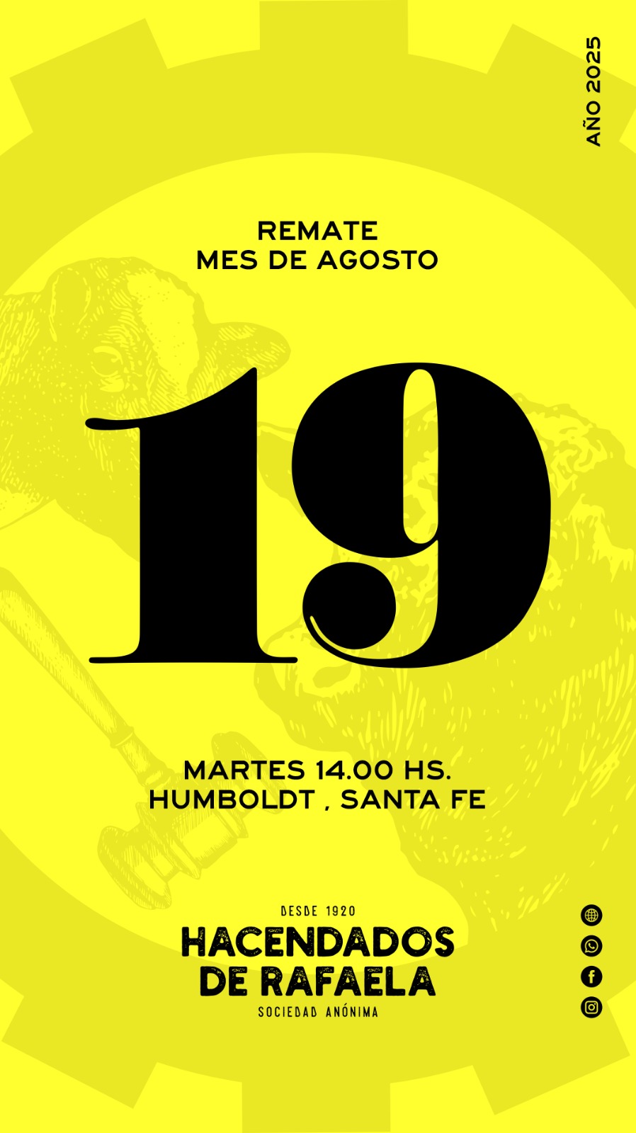 Remate 19 de Agosto - Humboldt