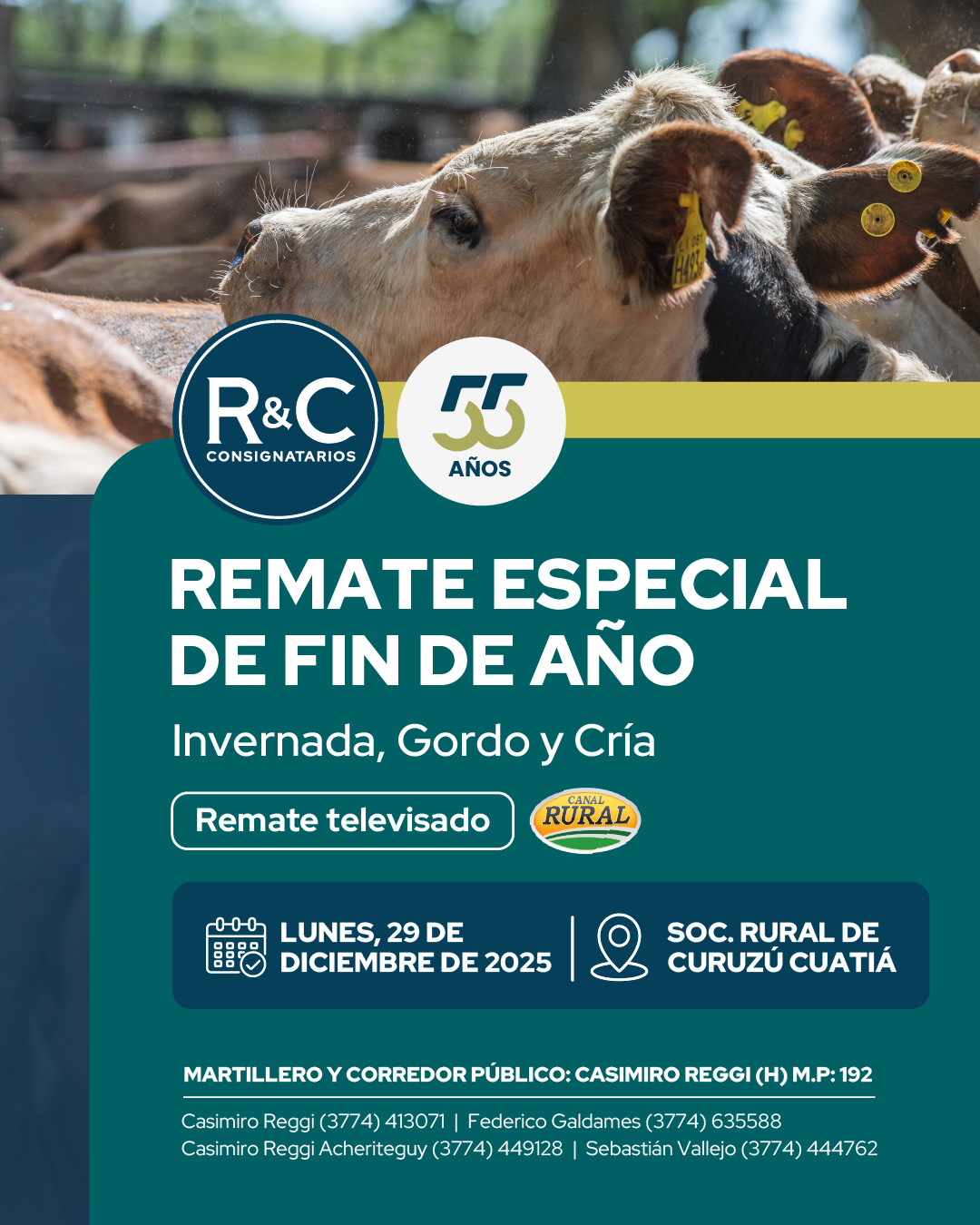 Remate REMATE ESPECIAL DE FIN DE AÑO