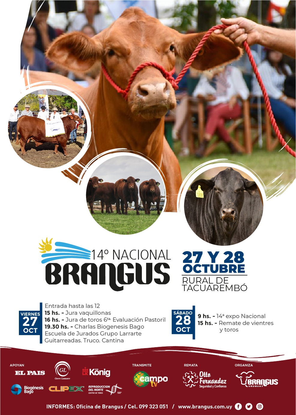 Afiche 14º Nacional Brangus