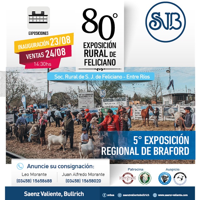 Remate Expo Rural S. J. de Feliciano