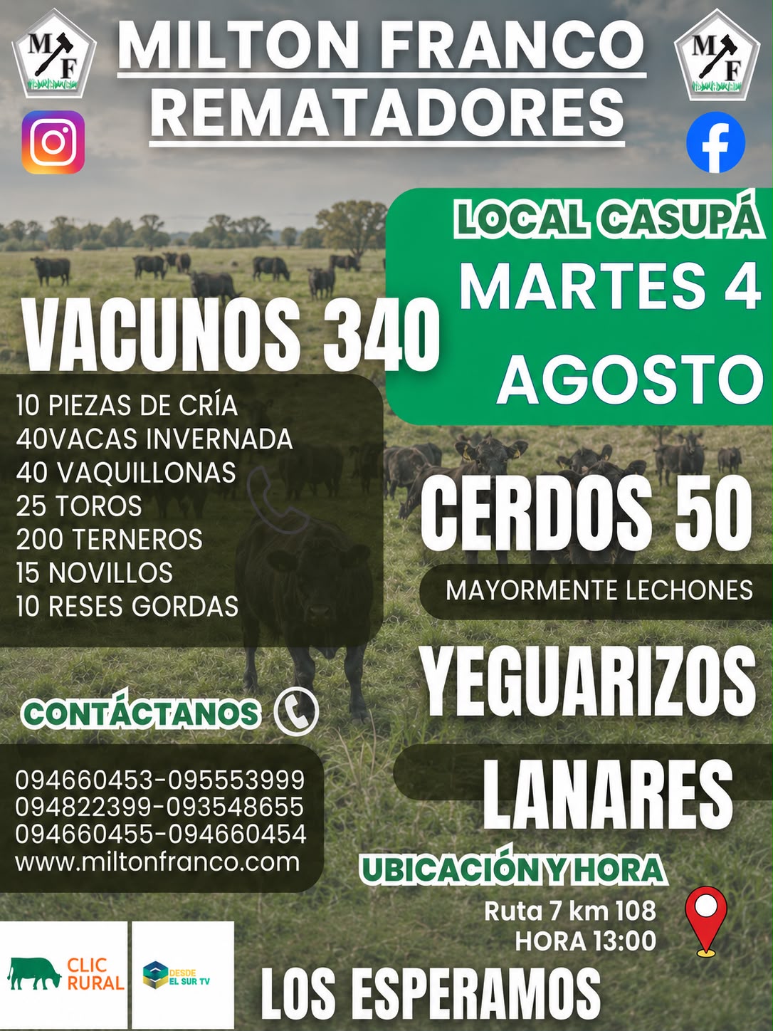 Feria mensual - Milton Franco