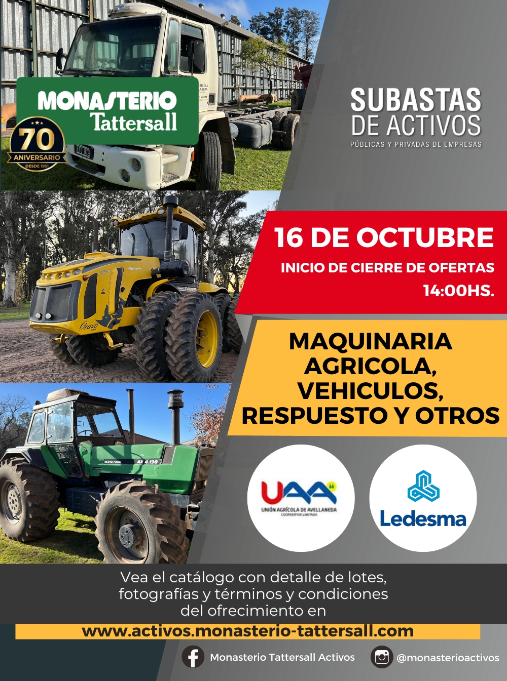SUB. IMPLEMENTOS, VEHICULOS ETC...