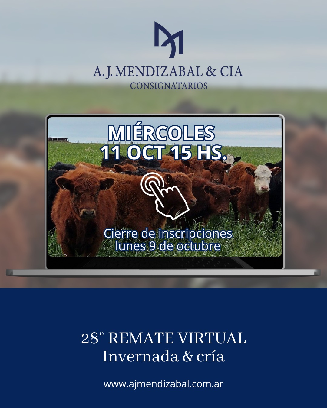 Afiche 28° Remate Virtual