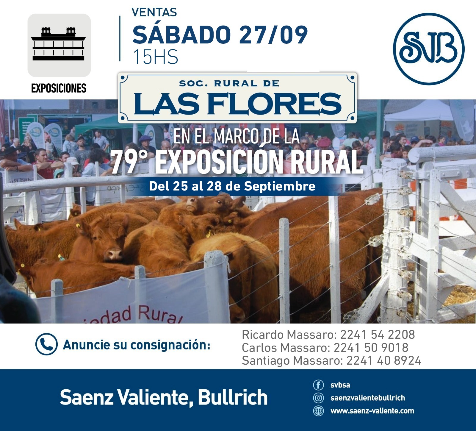 Remate 79° Expo Rural Las Flores