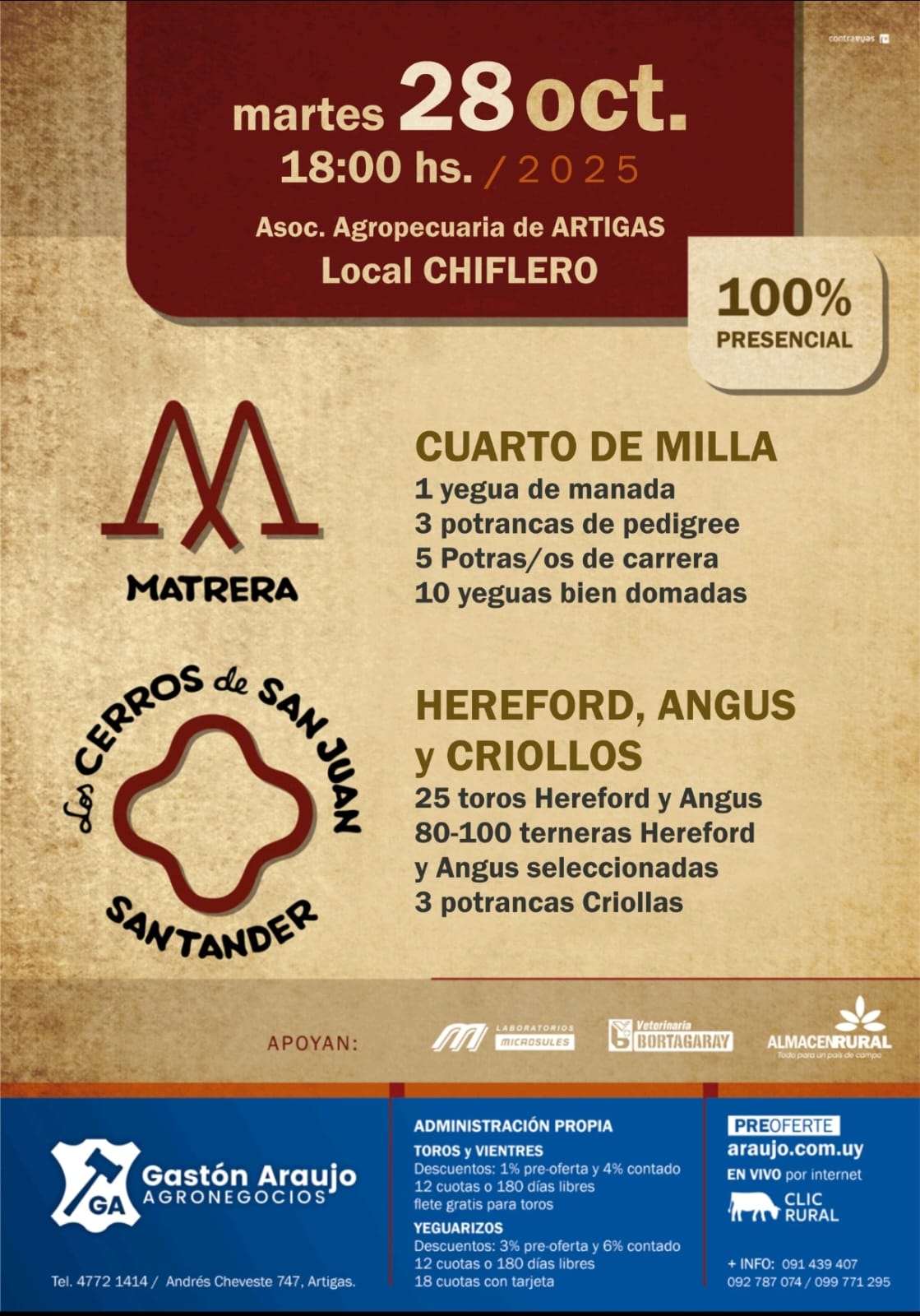 Remate La Matrera 2025