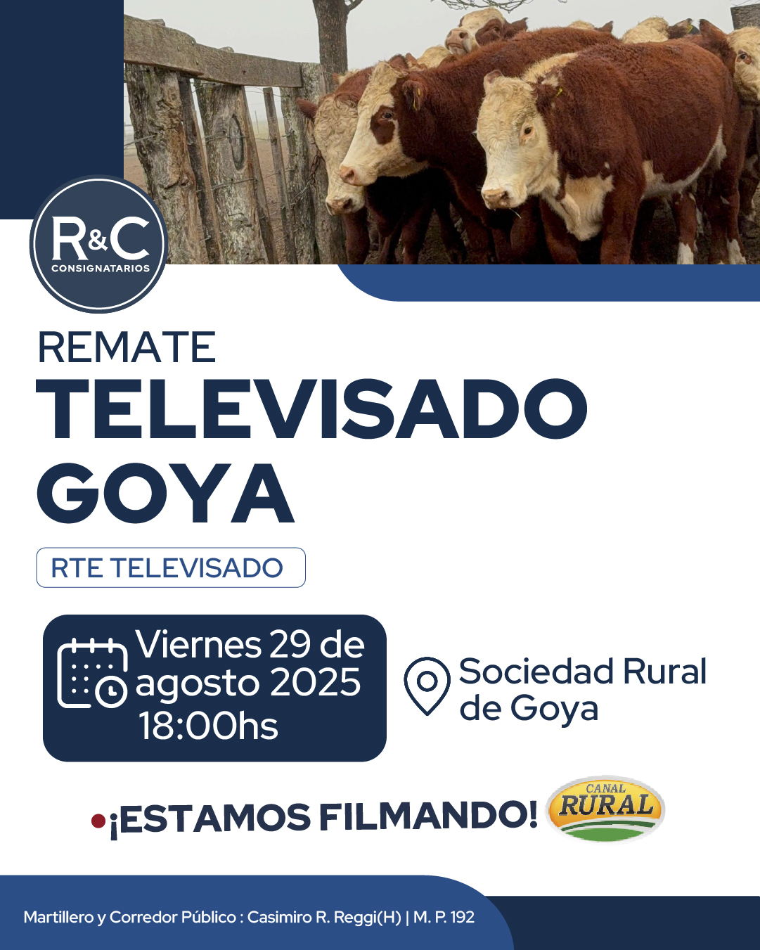REMATE TELEVISADO