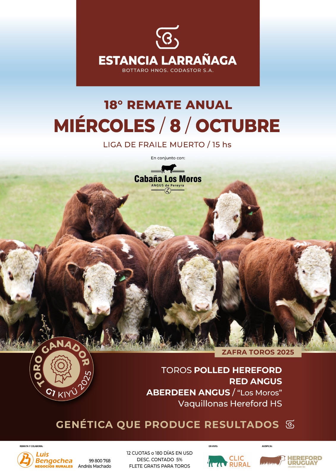 Remate Estancia Larrañaga - Bottaro Hnos