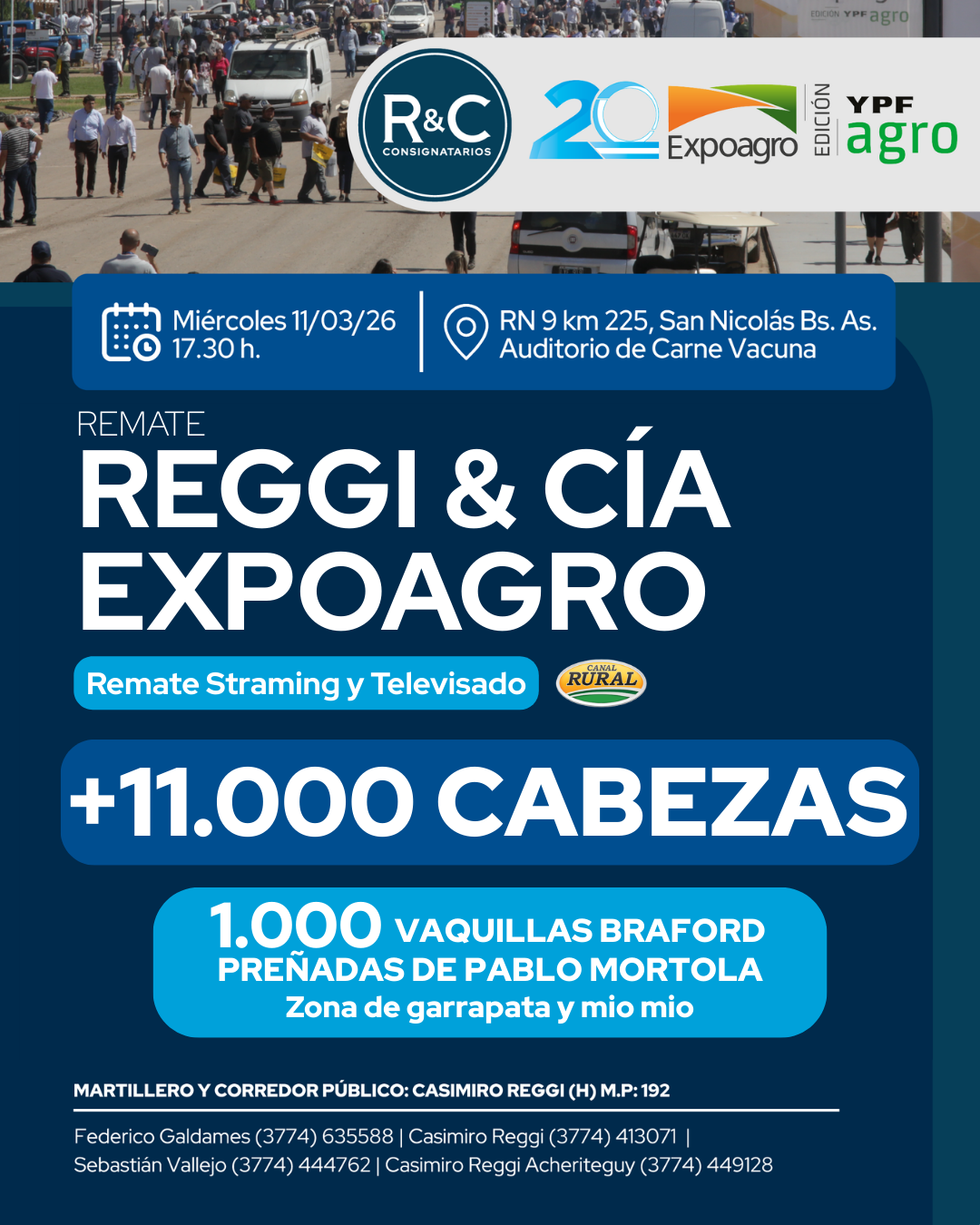 Afiche Remate Expoagro