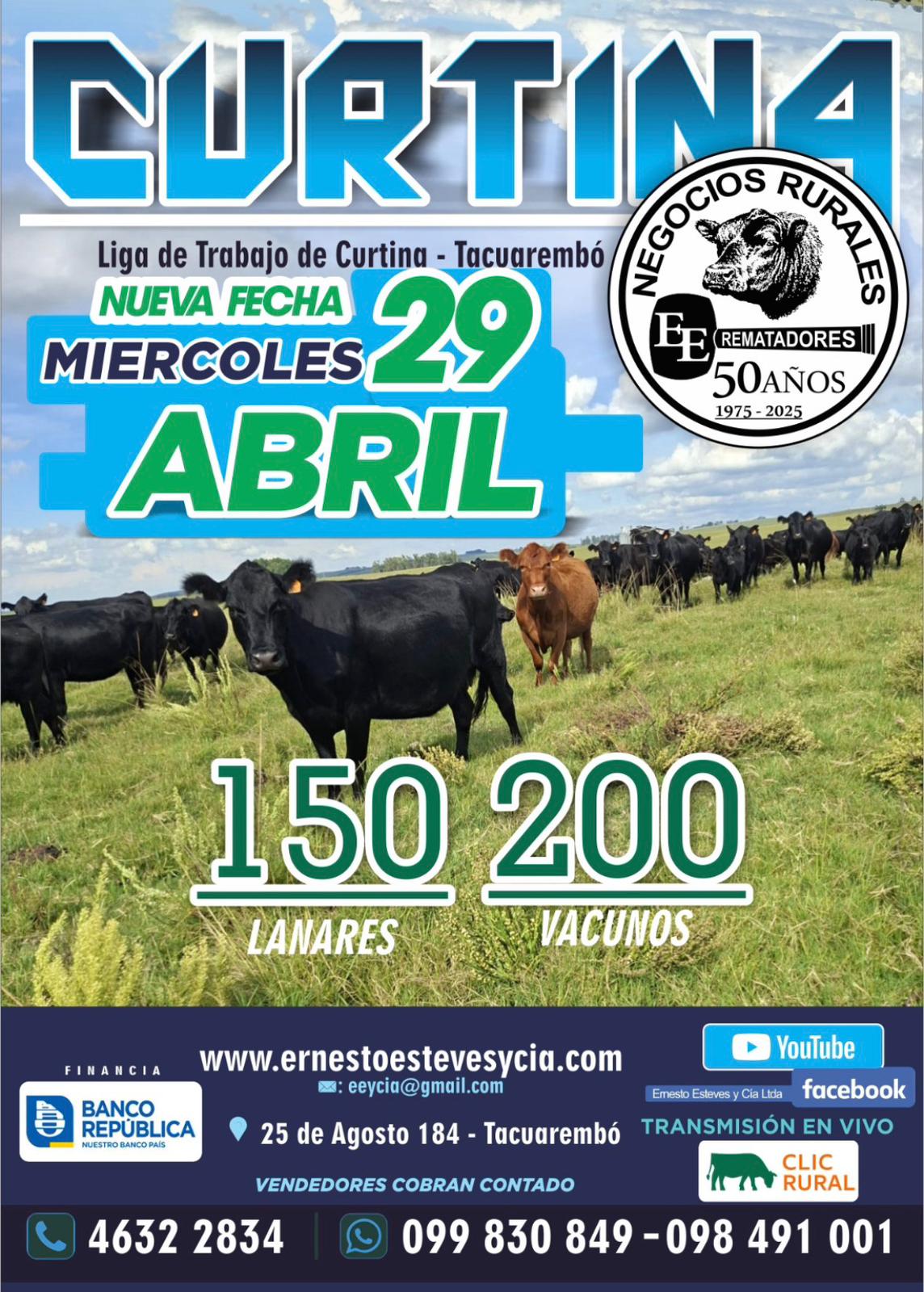 Remate Feria Mensual - Ernesto Esteves y Cia