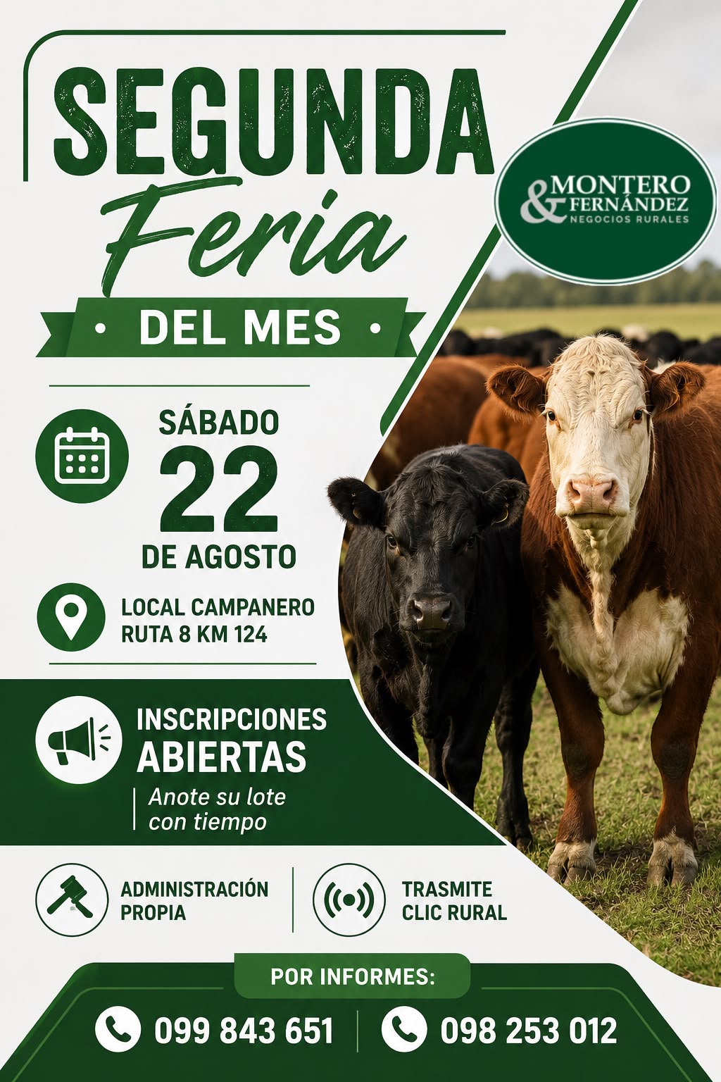 Afiche Segunda feria del mes