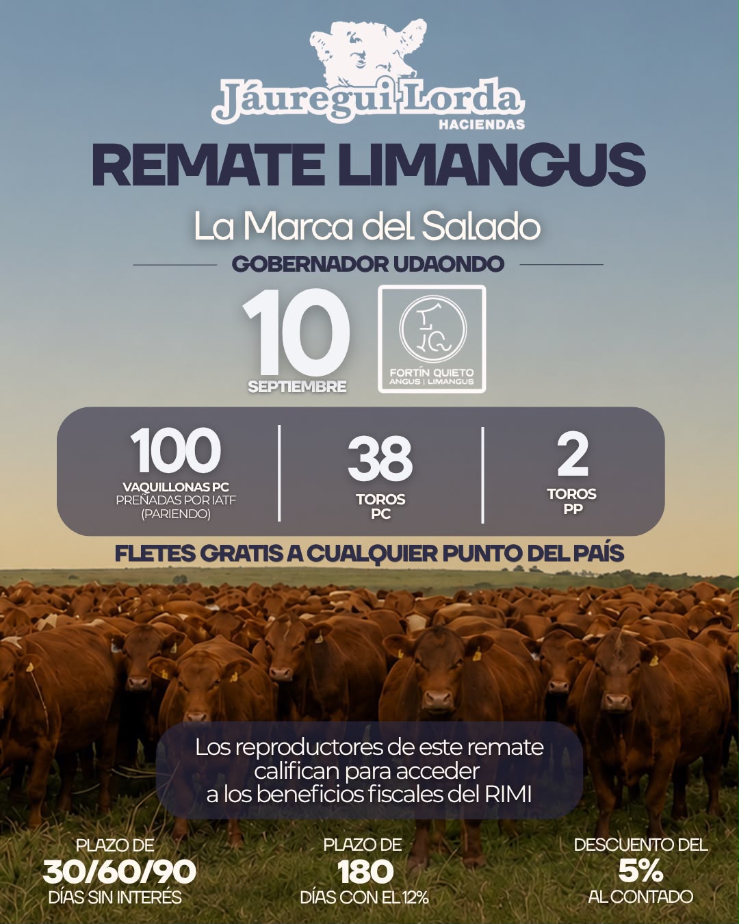 Afiche La  Marca del Salado Fortin Quieto 
