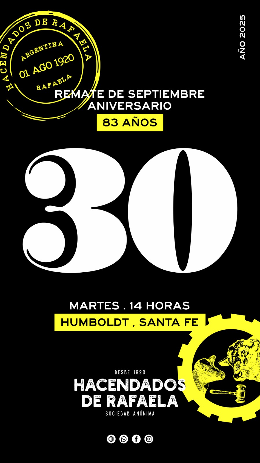 Remate 30 de Septiembre - Humboldt