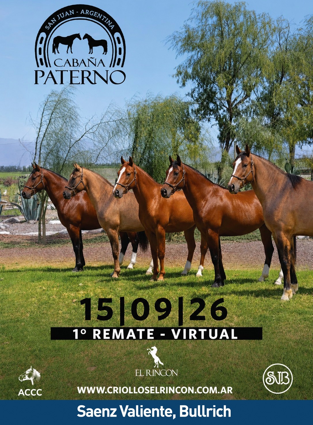 Afiche Cabaña Paterno