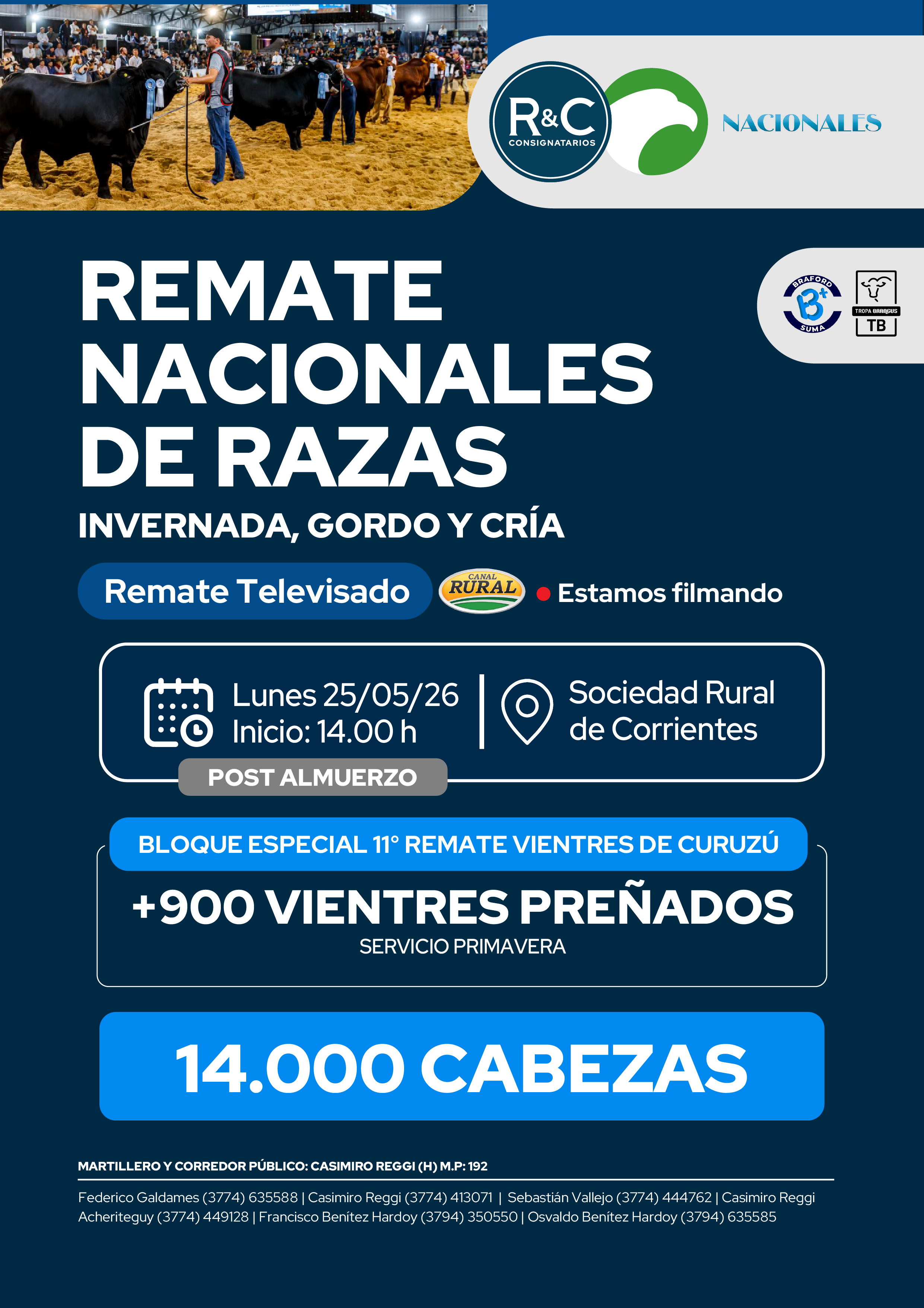 Remate Nacionales de Razas