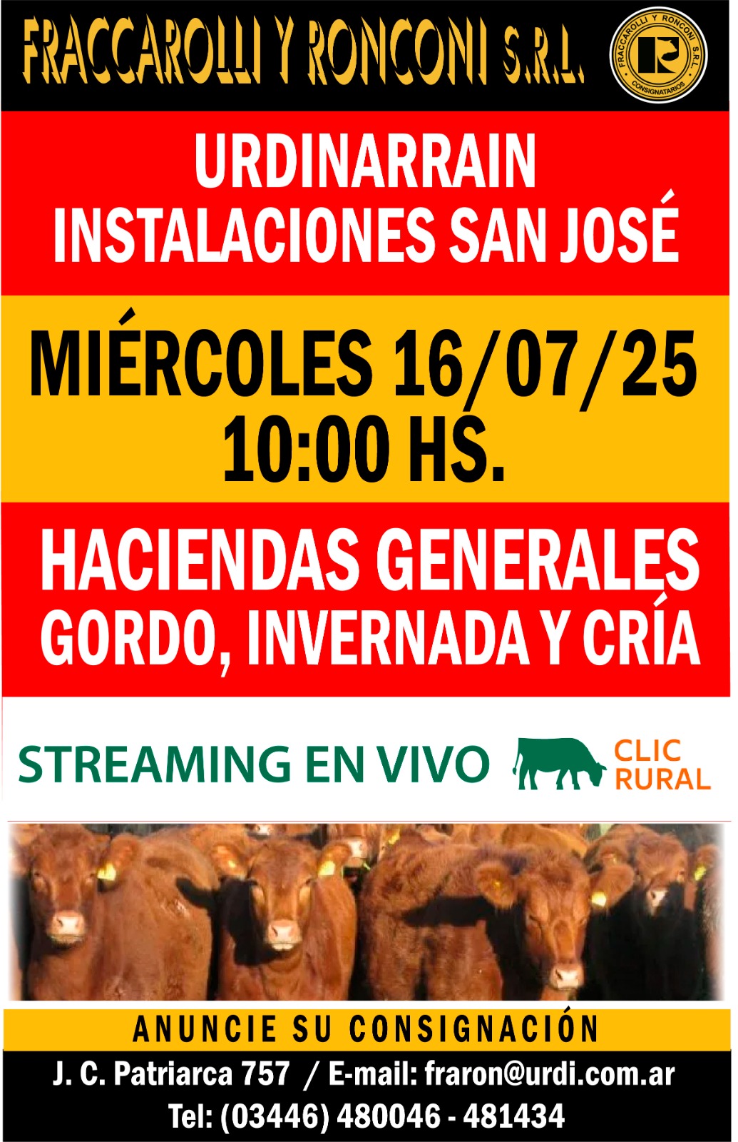 Remate 16 de Julio - Urdinarrain