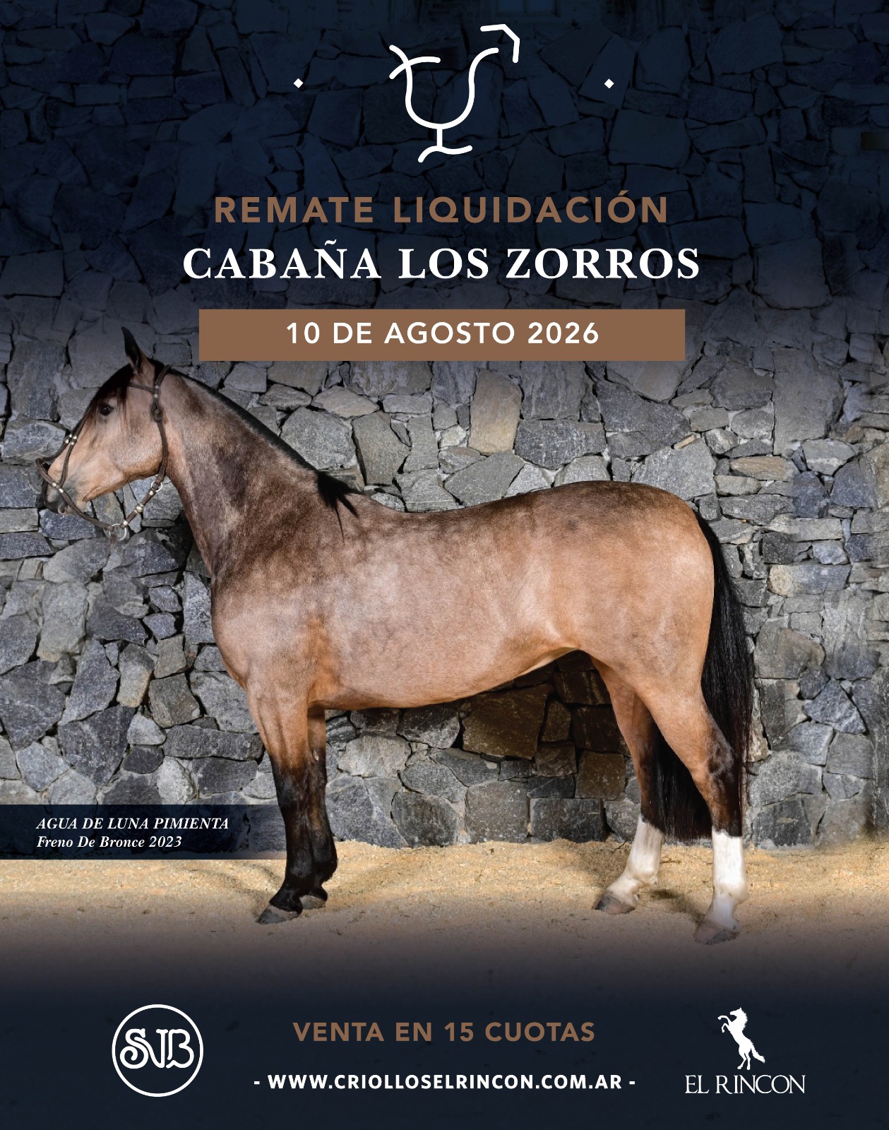 Remate liquidación Cabaña Los zorros