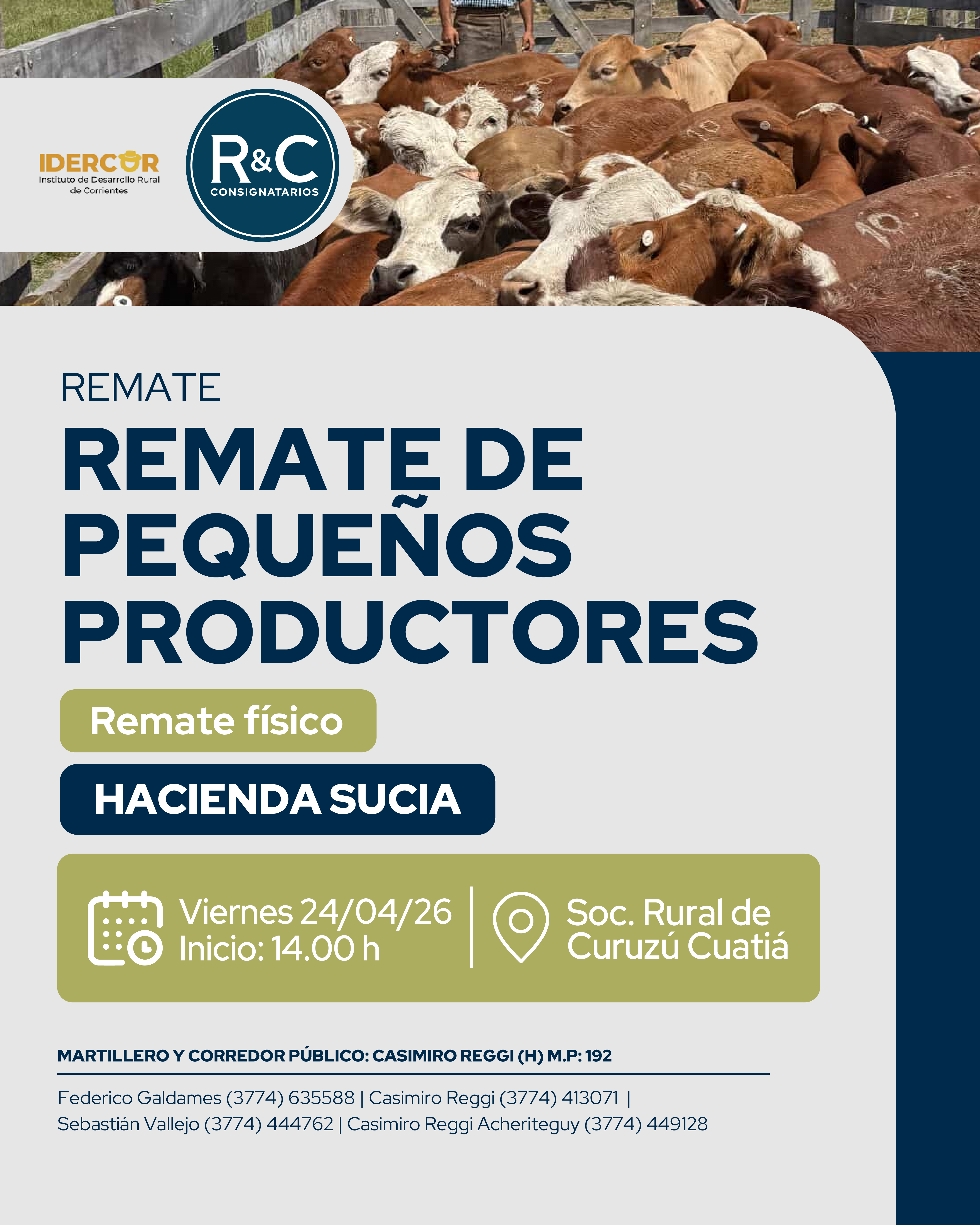 Remate de pequeños Productores
