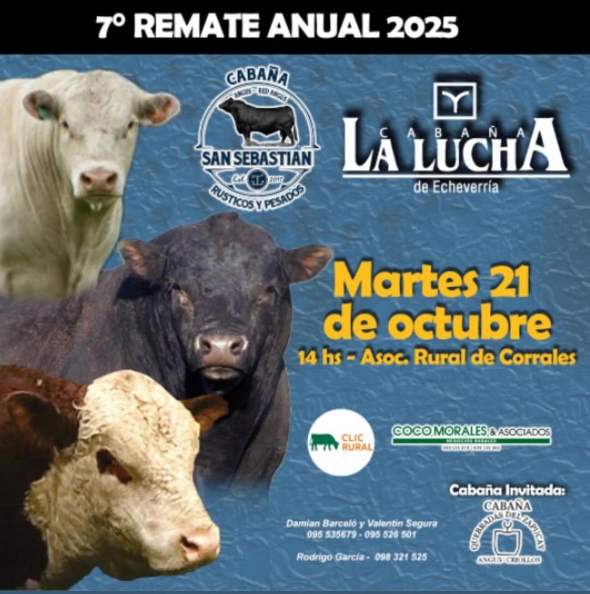 Remate La Lucha, La Quebrada del Sapucay  y San Sebastian
