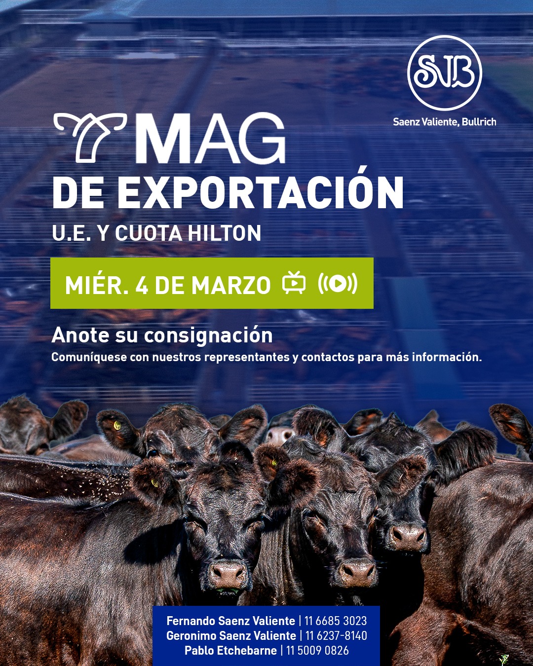 MAG de EXPORTACIÓN: UE y CUOTA HILTON